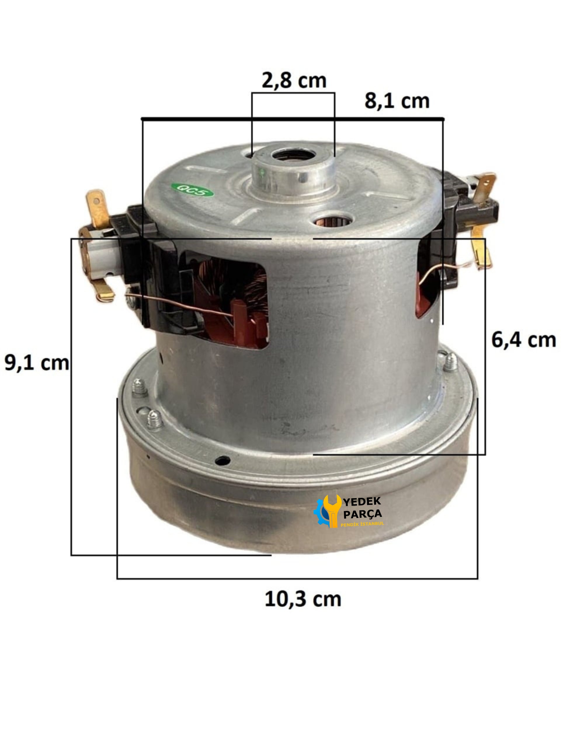 Samsung Uyumlu VC 07M31A0HP Elektrikli Süpürge Motoru 1400W HT38