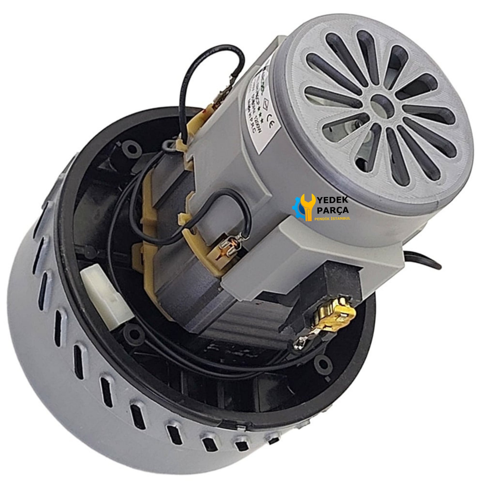 Fakir Uyumlu Prestige Duo Kapaklı Süpürge Motoru 1200W Bakır Sargılı