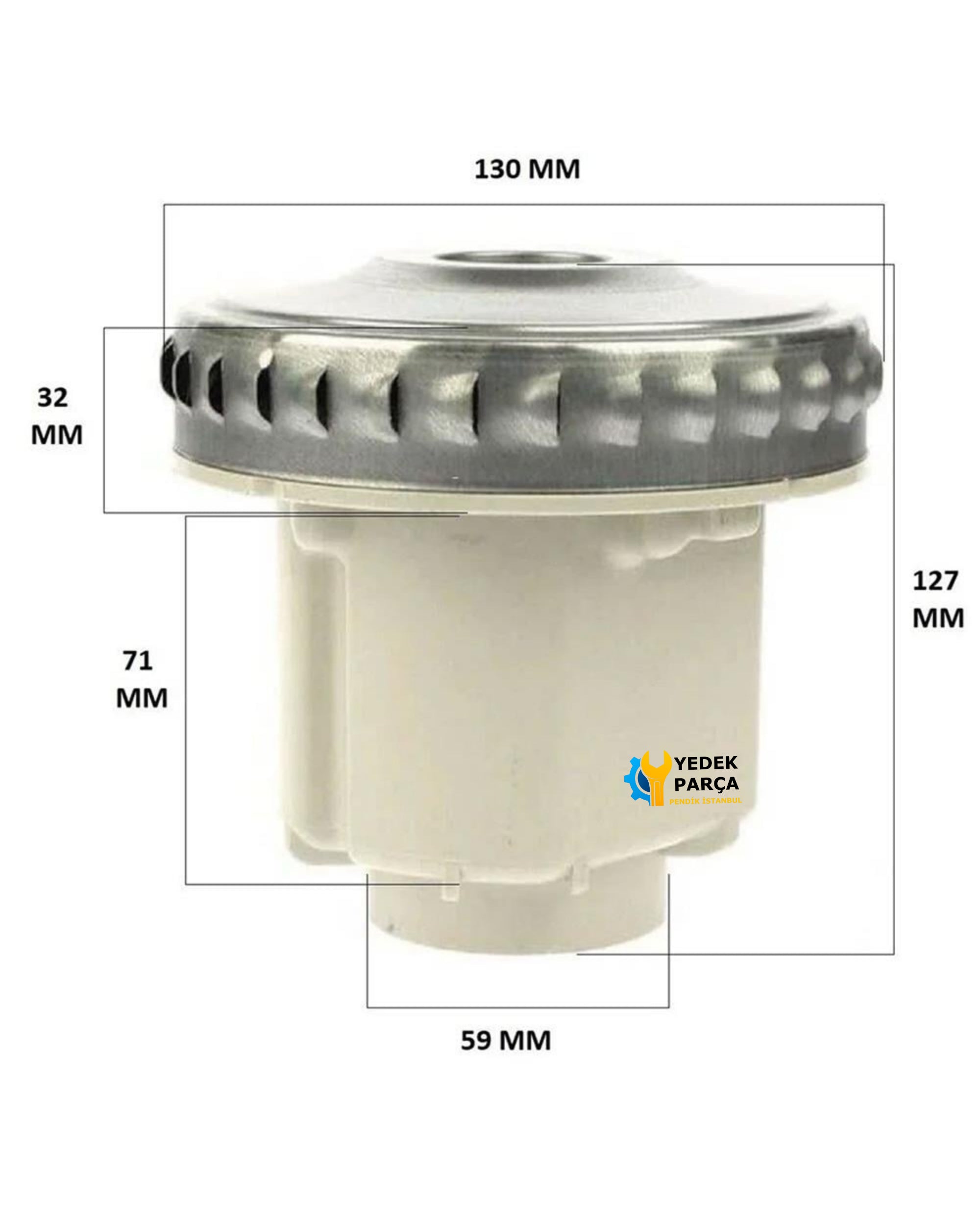 Nilfisk Uyumlu Alto Attix 30 Süpürge Motoru 1200W HT188