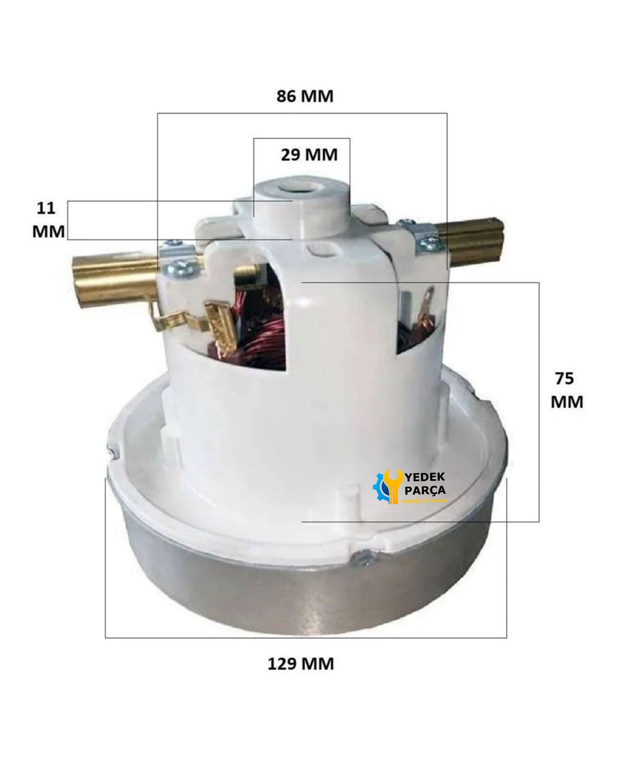 Nilfisk Uyumlu Alto GWD350 Süpürge Motoru 1200W HT182