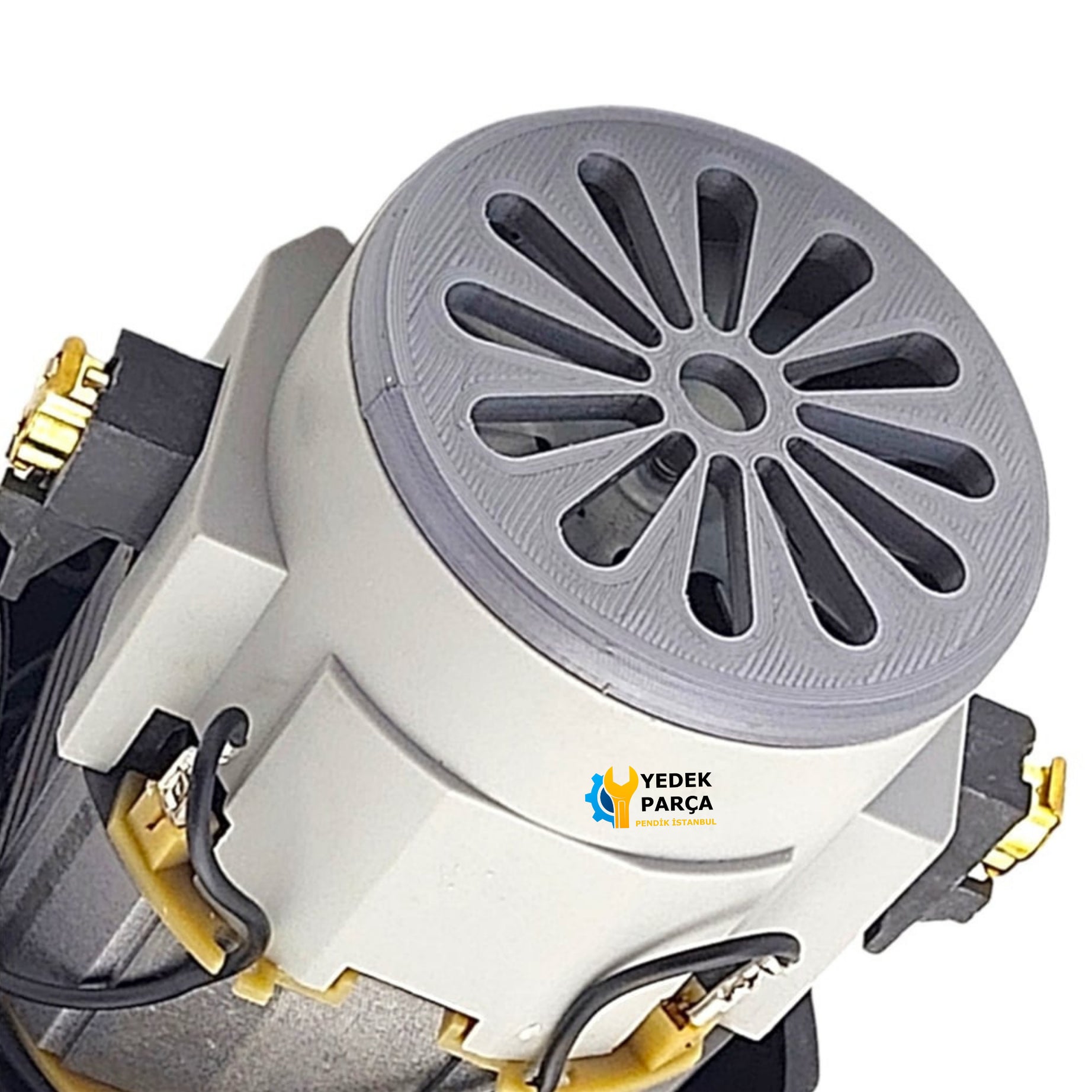 Arçelik Uyumlu S 980 Kapaklı Süpürge Motoru 1200W Bakır Sargılı