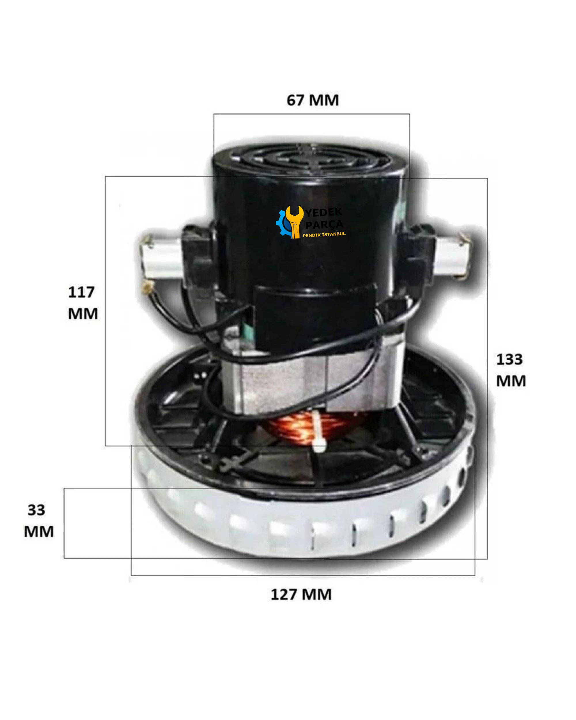 Rowenta Uyumlu RU 404 Aqua Express Süpürge Motoru 1400W HT90