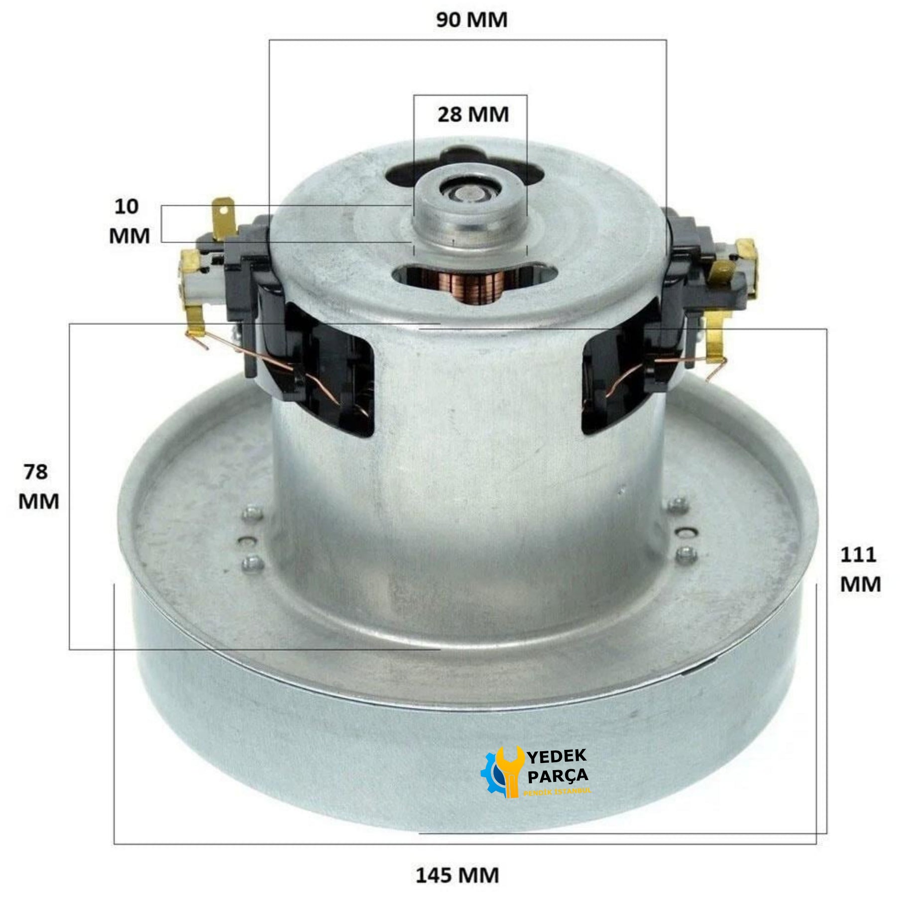 Sinbo Uyumlu SVC 3417 Süpürge Motoru 1400W HT80