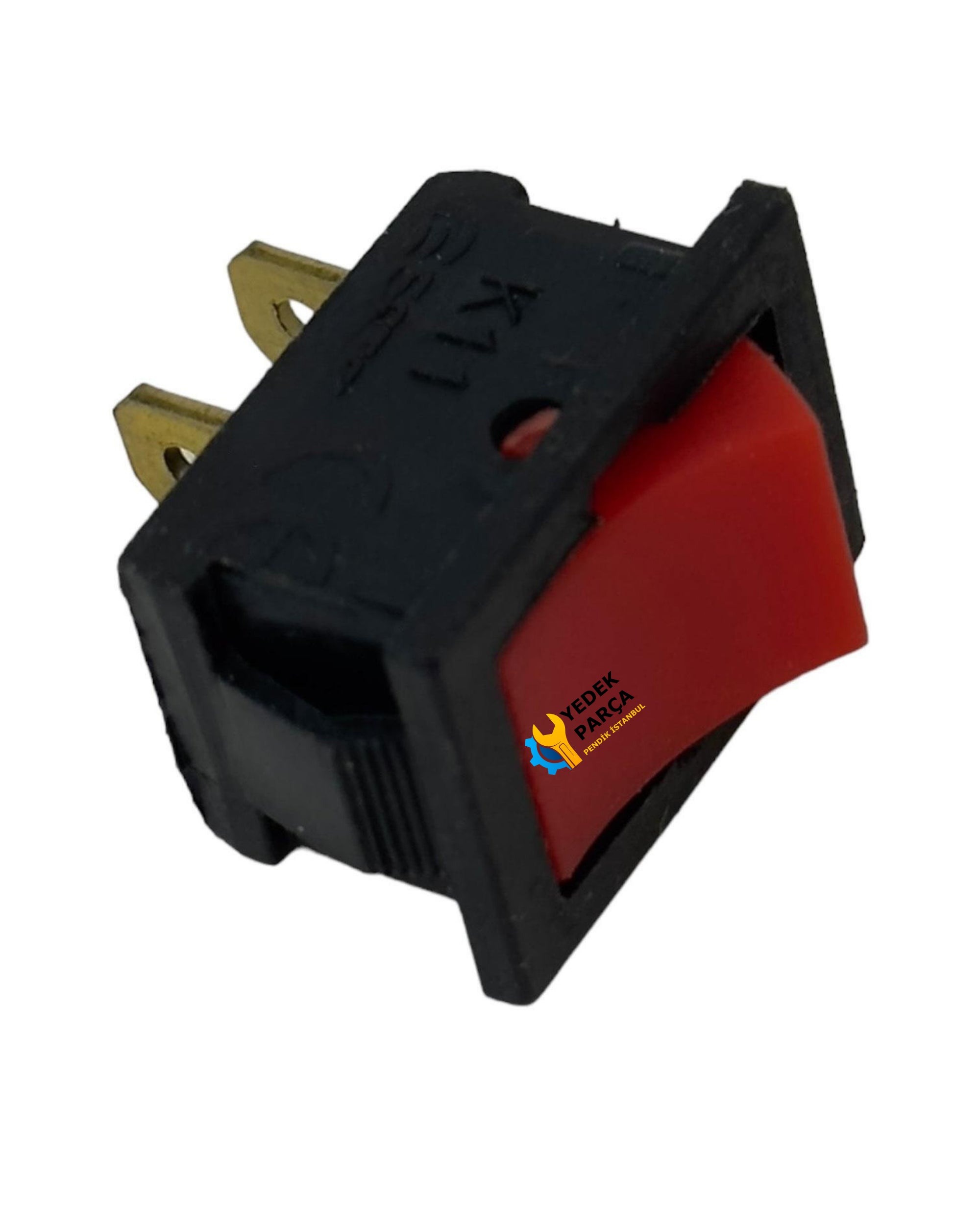 Işıksız Anahtar Küçük 2cm - Elektrik ve Elektronik Cihazlar İçin Açma/Kapama Düğmesi