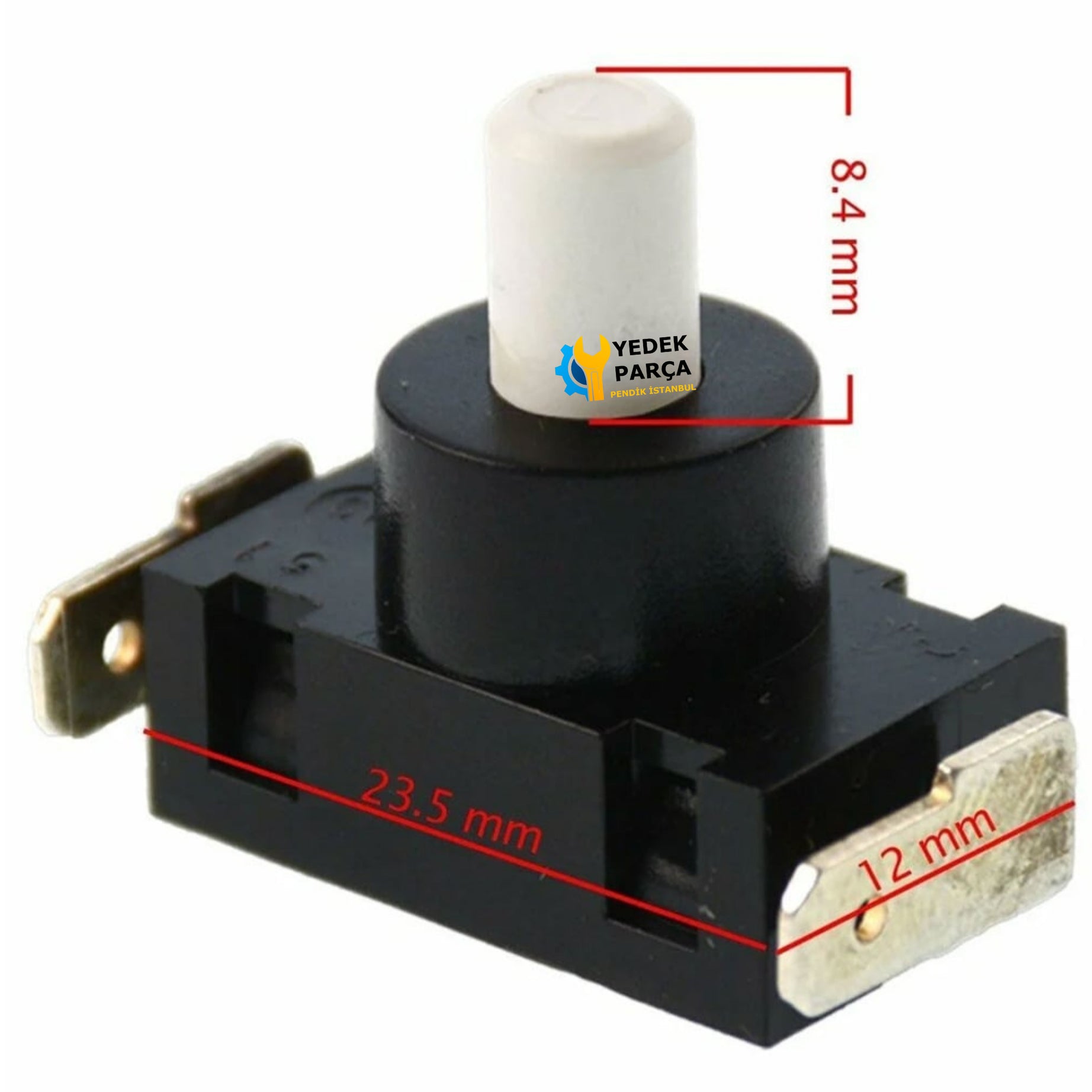 Arzum Uyumlu Elektrikli Süpürge Açma Kapama Anahtarı Dik Çıkışlı