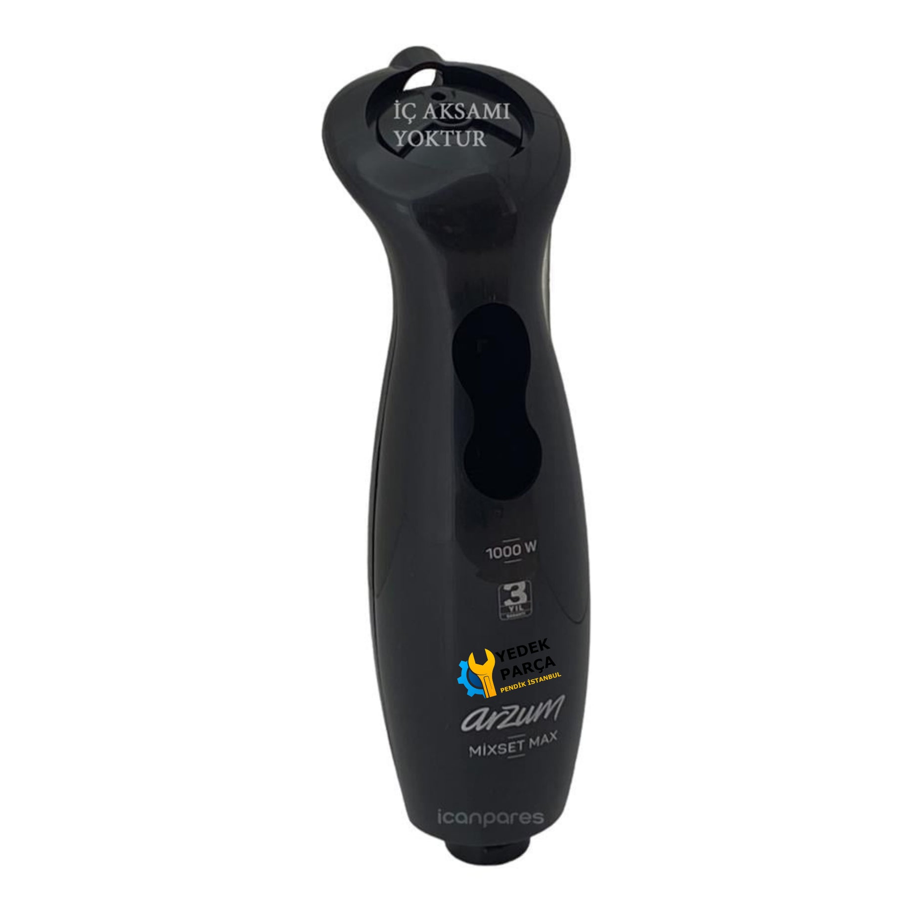 Arzum Uyumlu AR1118-S Mixset Max Blender Gövdesi Siyah (Sadece Gövde ve İç Motoru ile Aksamı Yoktur.)