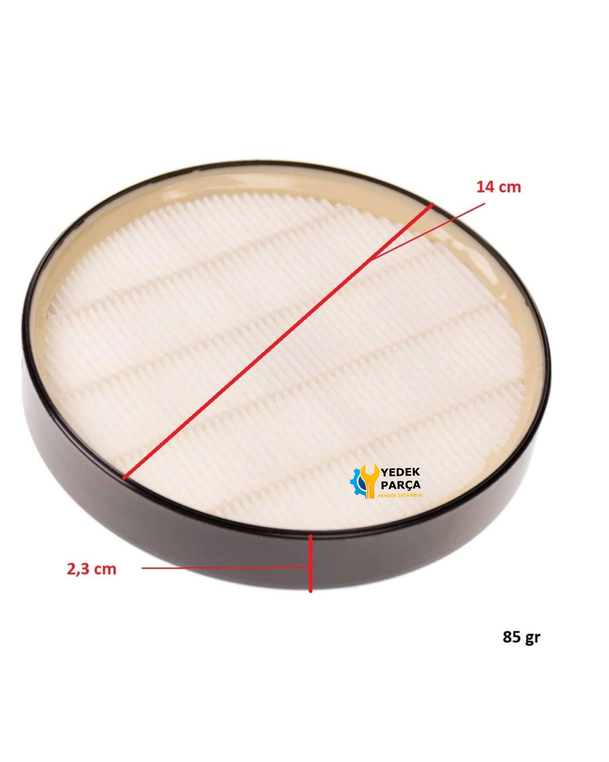 Grundig Uyumlu VCC 7070 Süpürge Hepa Filtre