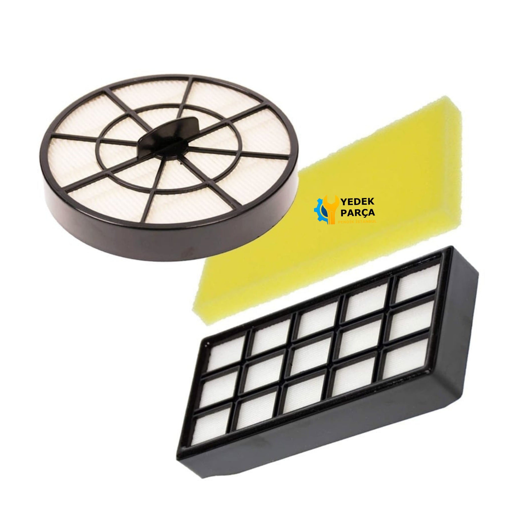 Beko Uyumlu BKS 5316 Elektrikli Süpürge Filtre Hepa Çerçeve Sünger Set