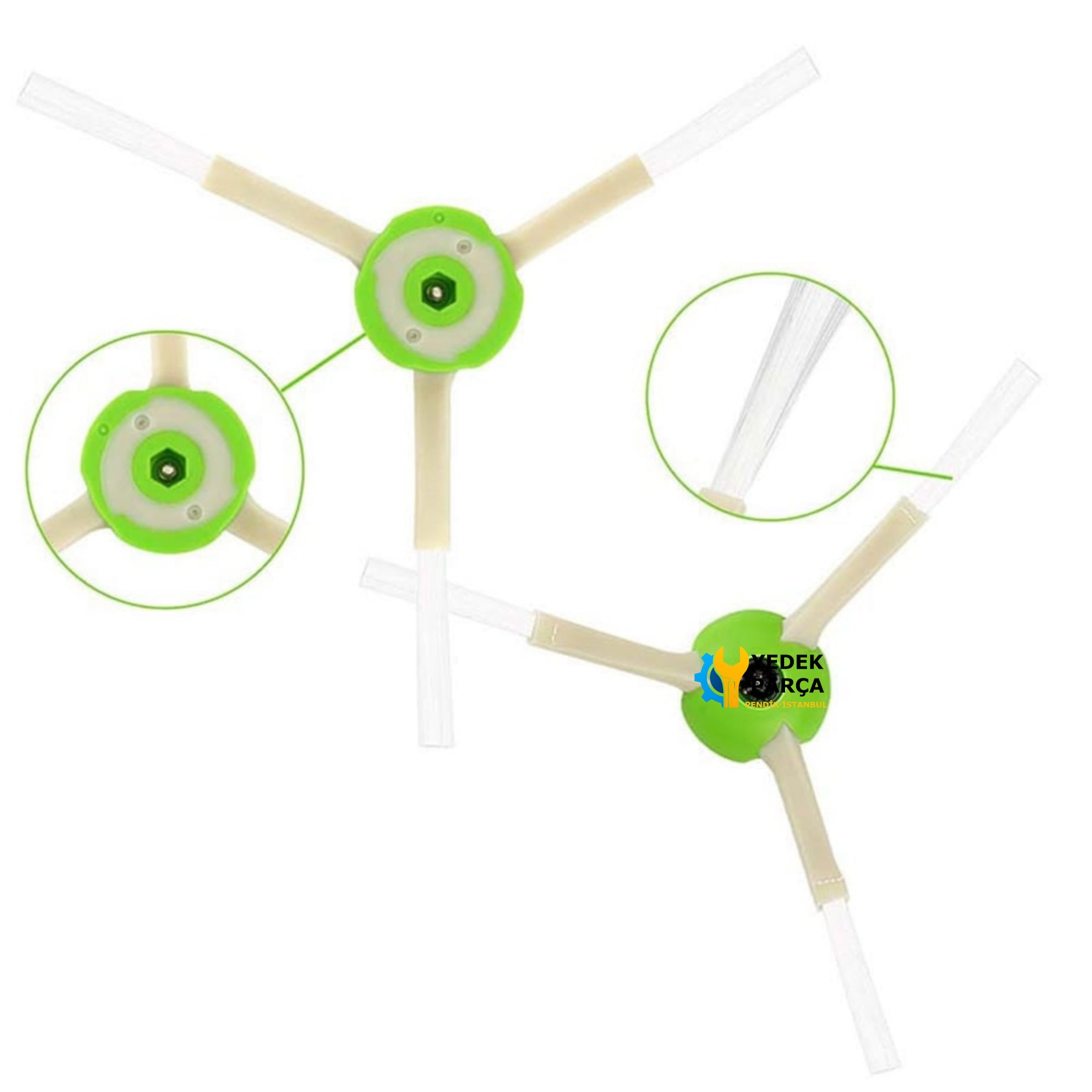 iRobot Uyumlu Roombaa i Serisi Yan Fırça 3'lü Paket