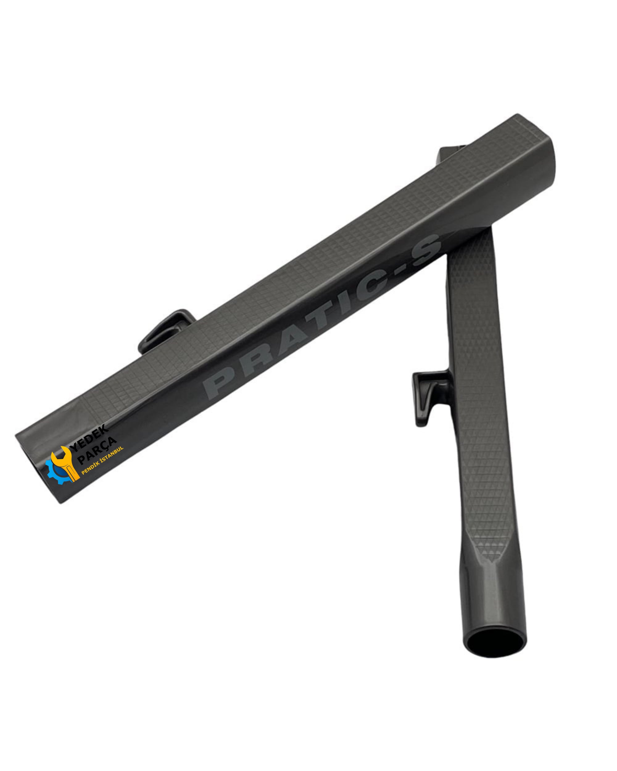 Fantom Uyumlu P 1300 Pratik XL Dik Süpürge Borusu Takımı - Siyah