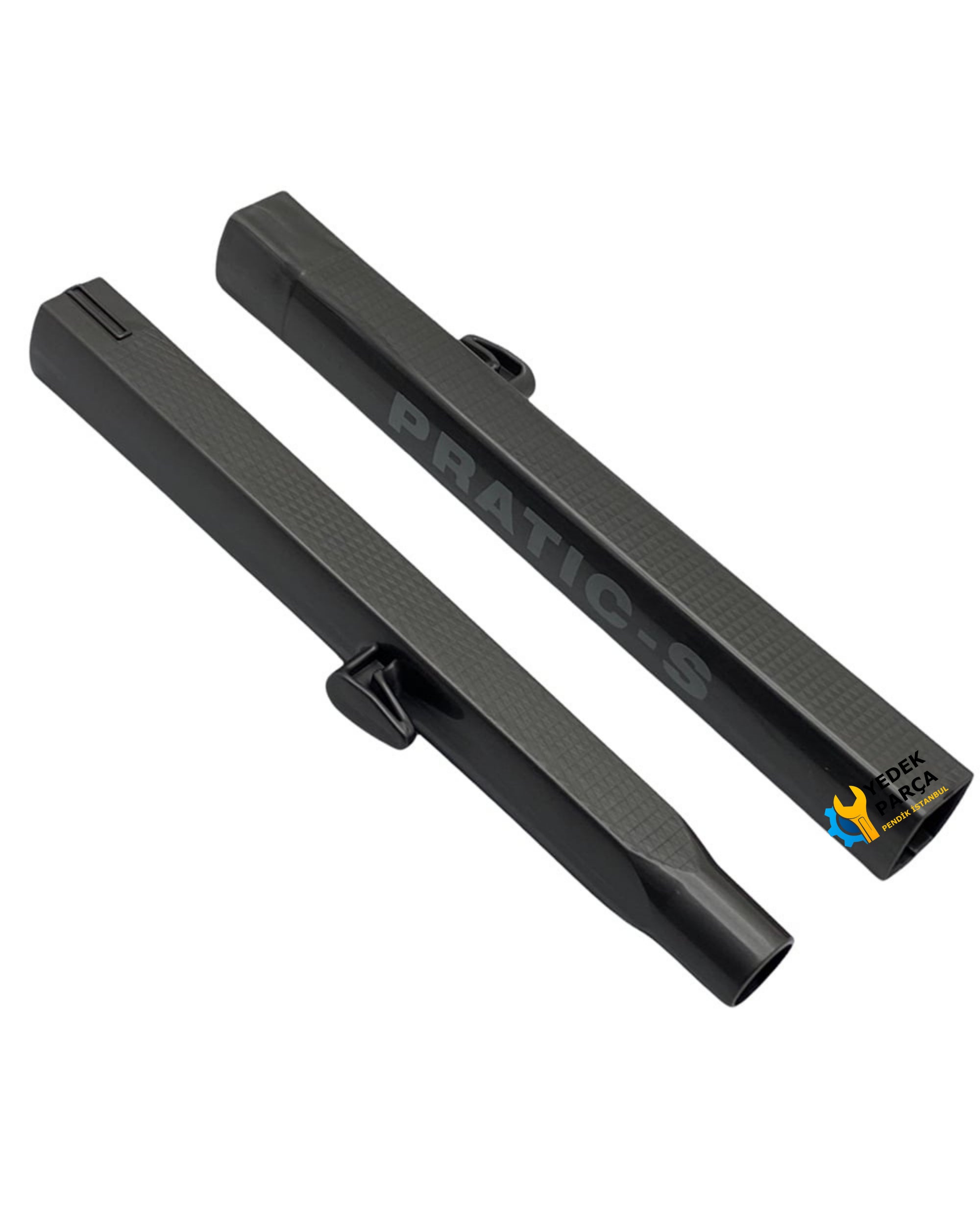 Fantom Uyumlu P 1300 Pratik XL Dik Süpürge Borusu Takımı - Siyah