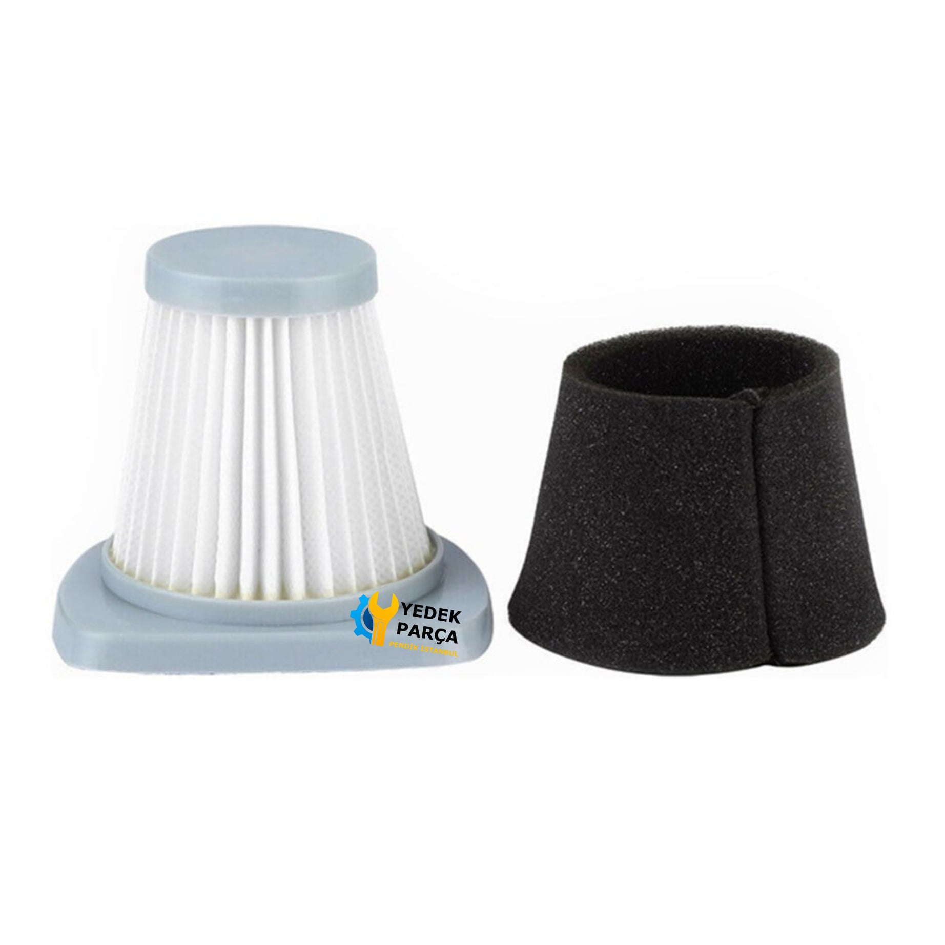 Arnica Uyumlu Merlin Pro Turkuaz Süpürge Toz Haznesi ve Hepa Filtre