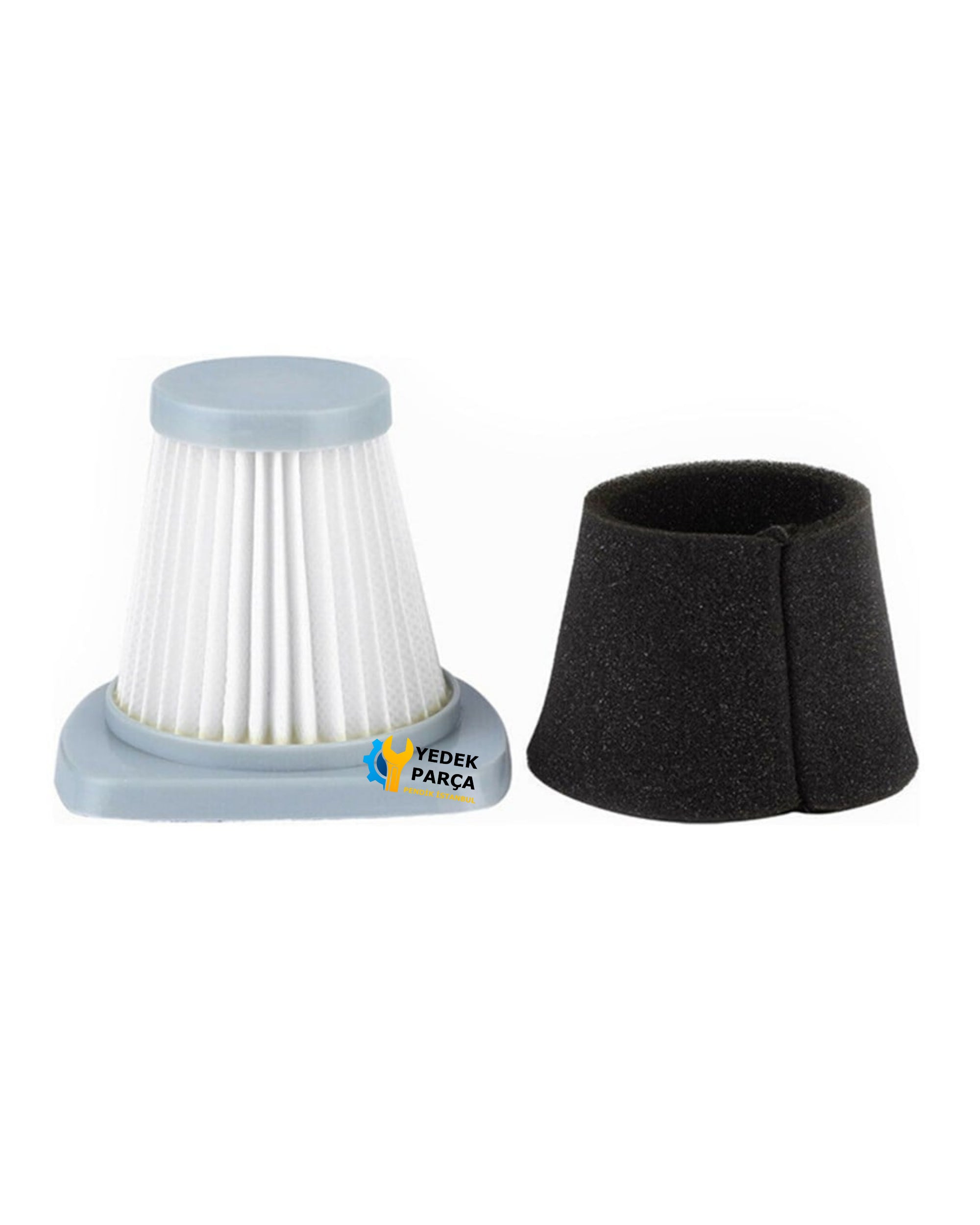 Arnica Uyumlu Merlin Pro Turkuaz Süpürge Toz Haznesi ve Hepa Filtre