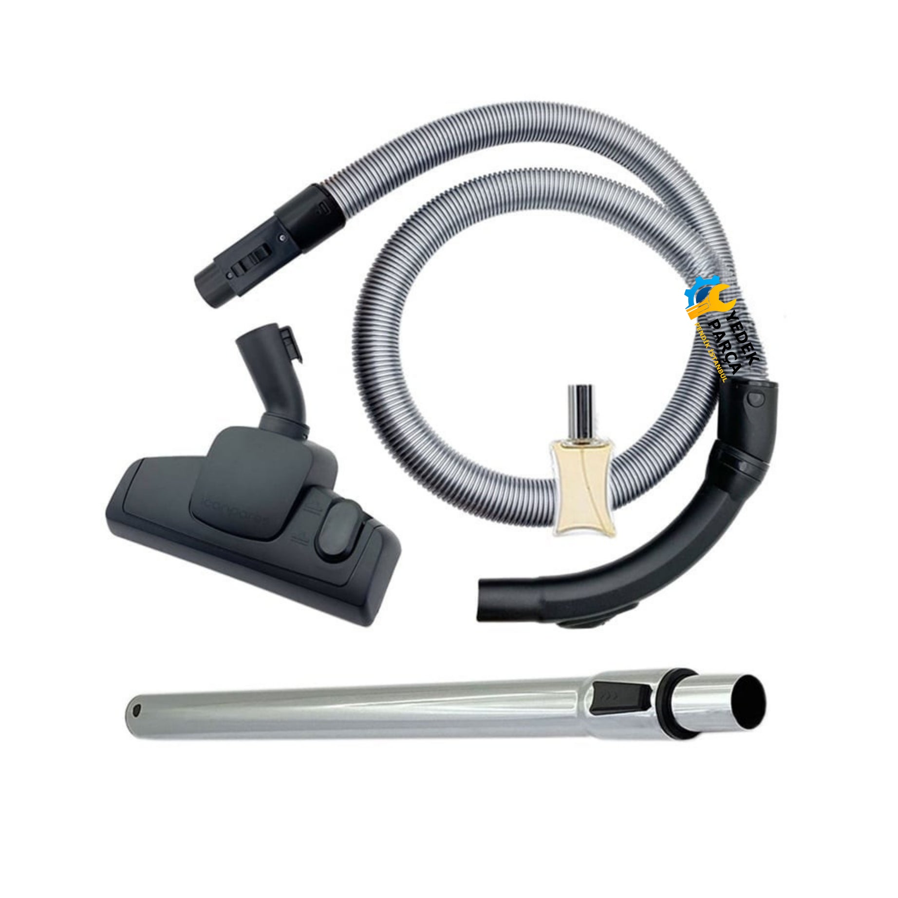 Arçelik Uyumlu S 4122 Kanguru Katlanmaz Dayanıklı Güçlü Hortumu Seti Hediyeli