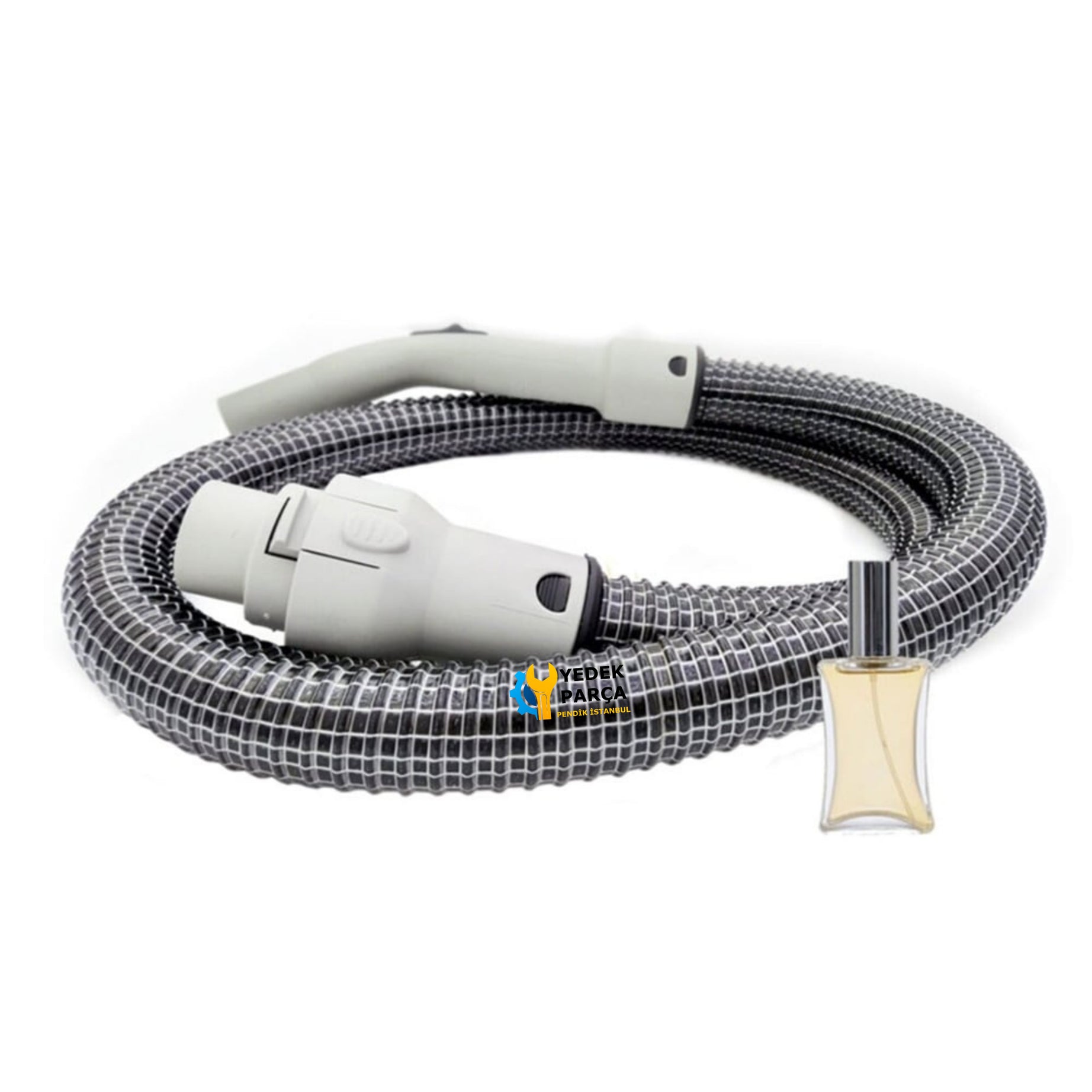 Arçelik Uyumlu S 6840 PY Orbital Eco Elektrikli Süpürge Çelik Telli Hortum Hediyeli