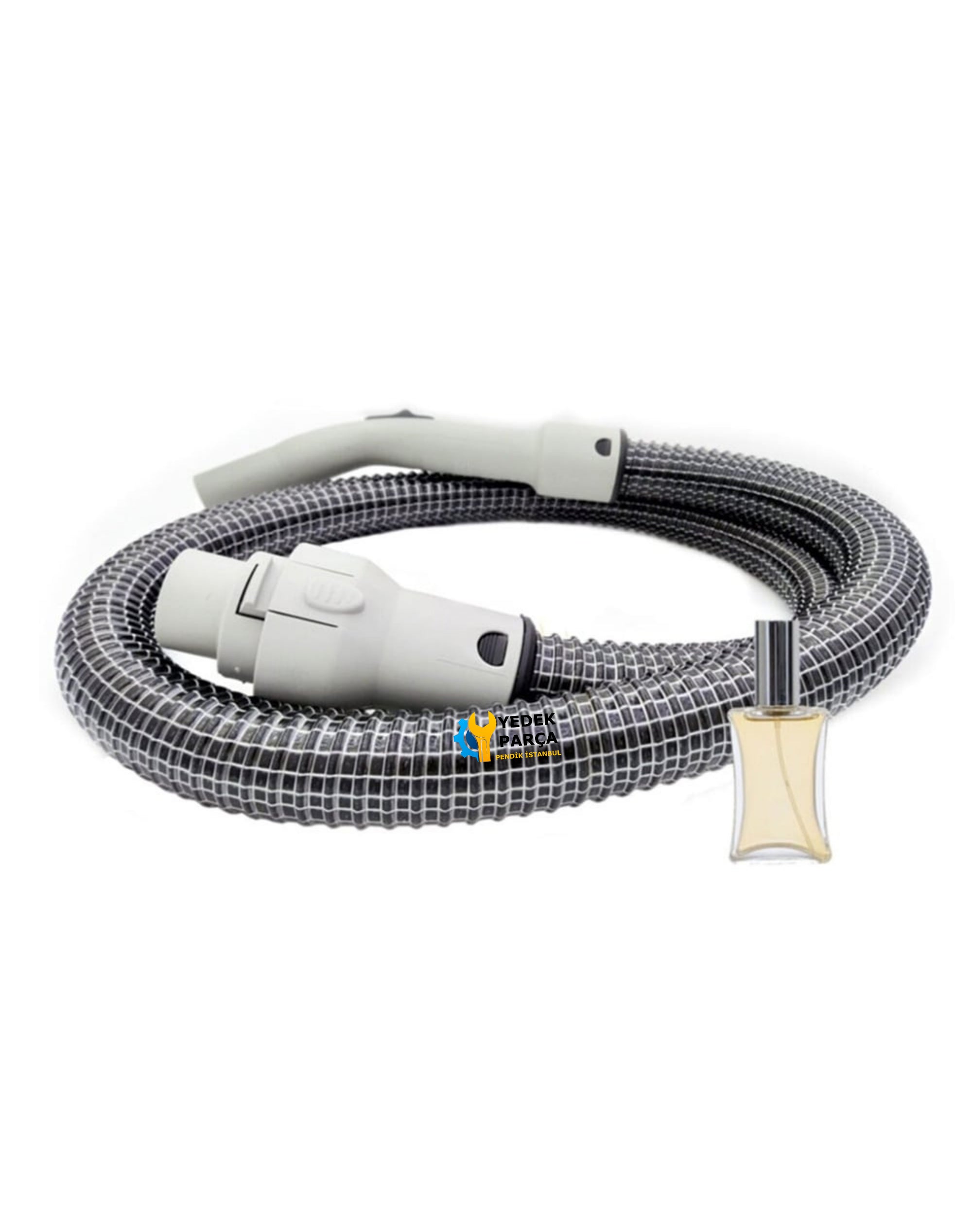 Arçelik Uyumlu S 6840 PY Orbital Eco Elektrikli Süpürge Çelik Telli Hortum Hediyeli