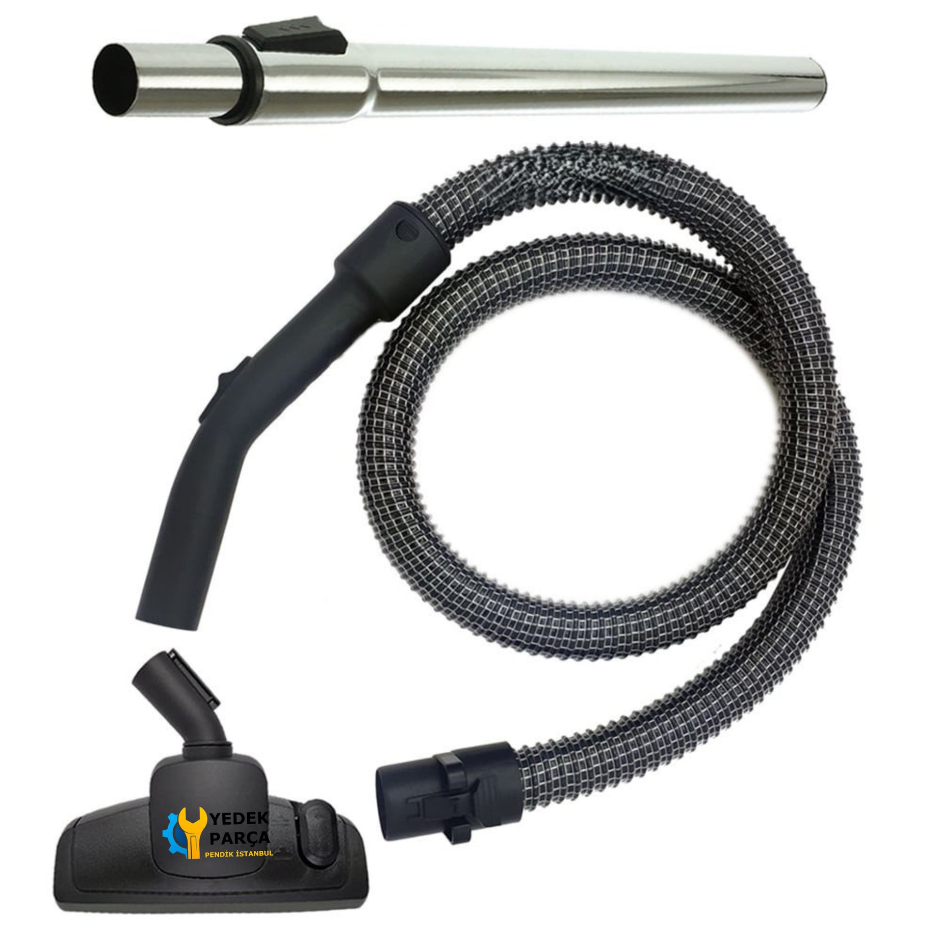 Samsung Uyumlu VC 07H40J1VR Süpürge Çelik Telli Hortumu Başlığı Borusu