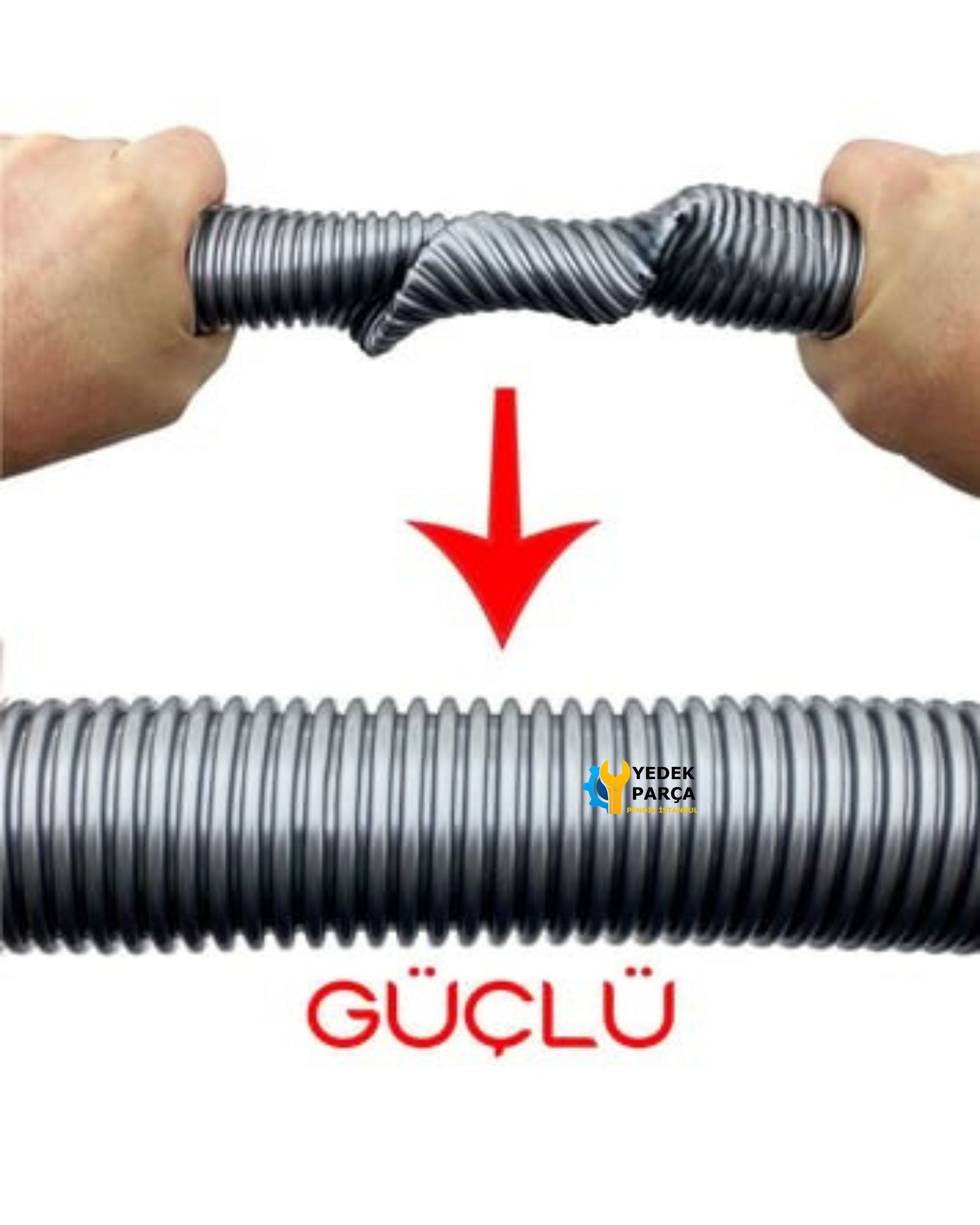 Arçelik Uyumlu S 7510 Süpürge Katlanmaz Dayanıklı Güçlü Hortumu Seti