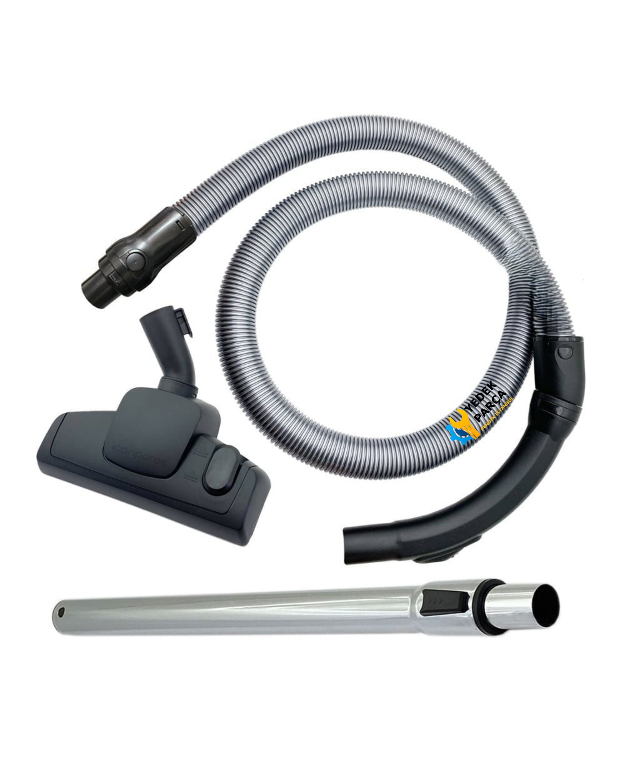 Fakir Uyumlu Carbon Süpürge Katlanmaz Dayanıklı Güçlü Hortumu Seti