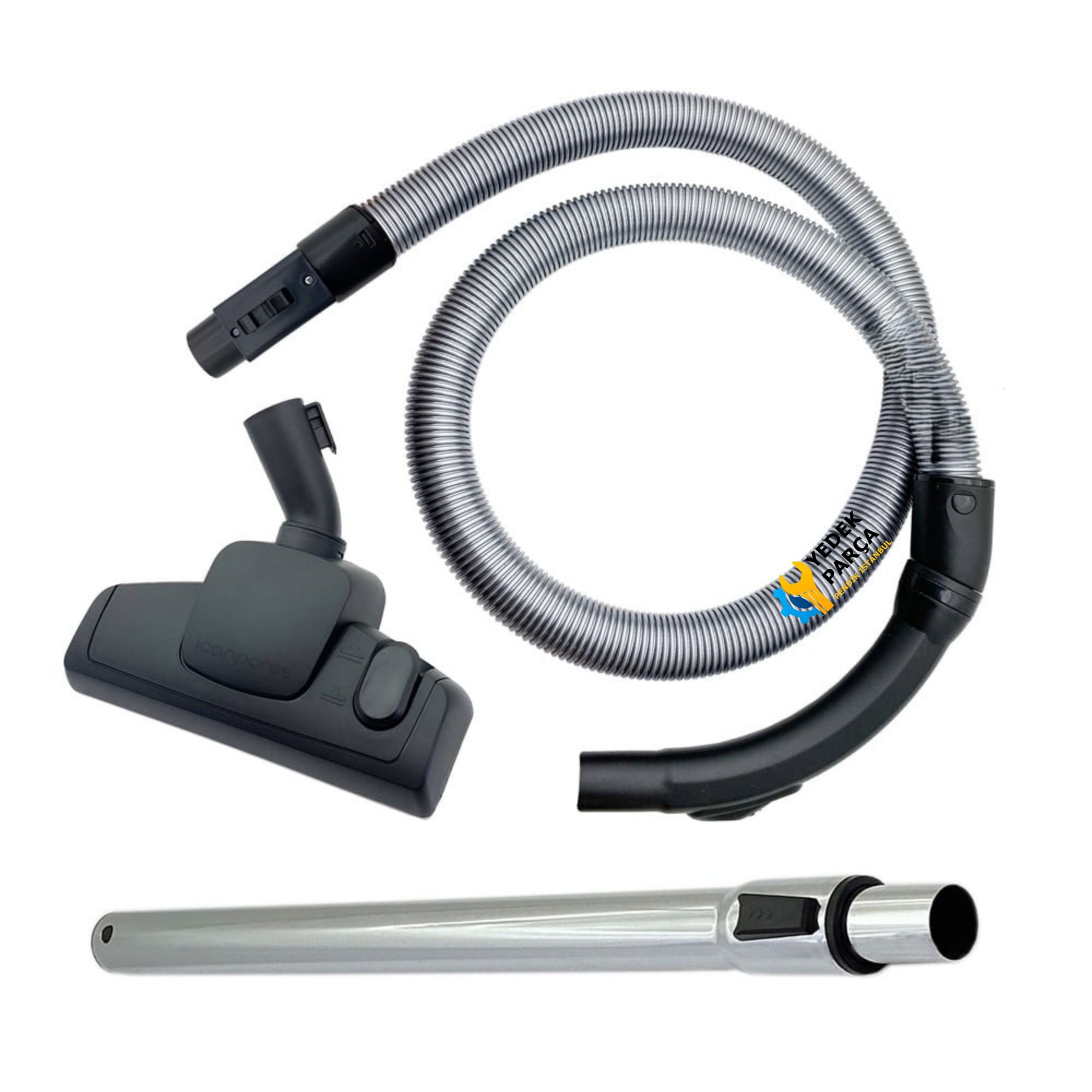 Beko Uyumlu 3277030200 Süpürge Katlanmaz Dayanıklı Güçlü Hortumu Seti