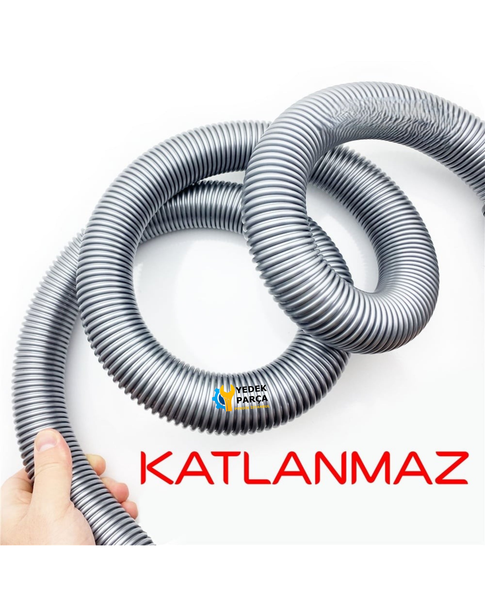 Arçelik Uyumlu 3191040500 Süpürge Katlanmaz Dayanıklı Güçlü Hortumu