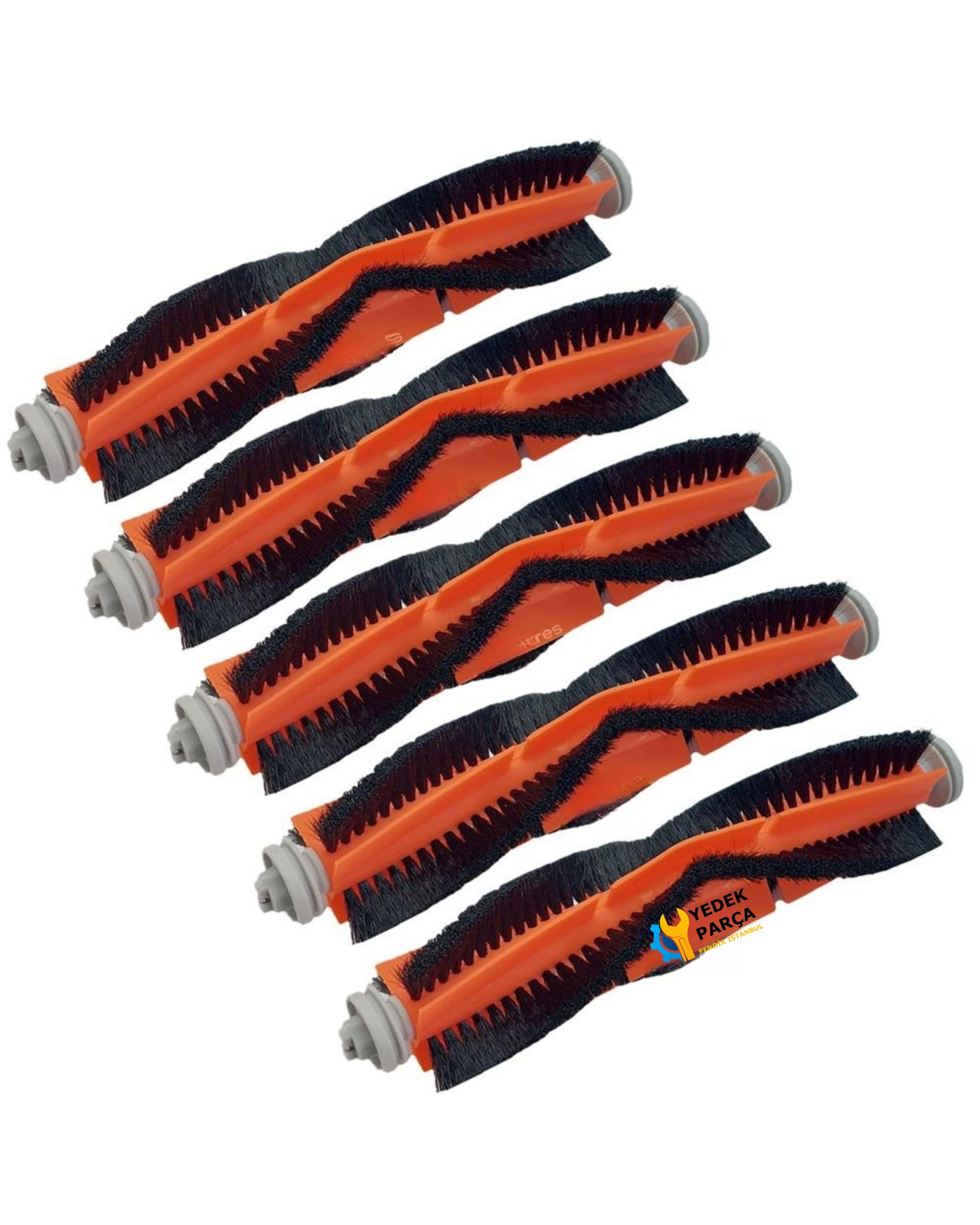 Xiaomi Uyumlu Mijia 2C Robot Süpürge Ana Fırça 5 Adet