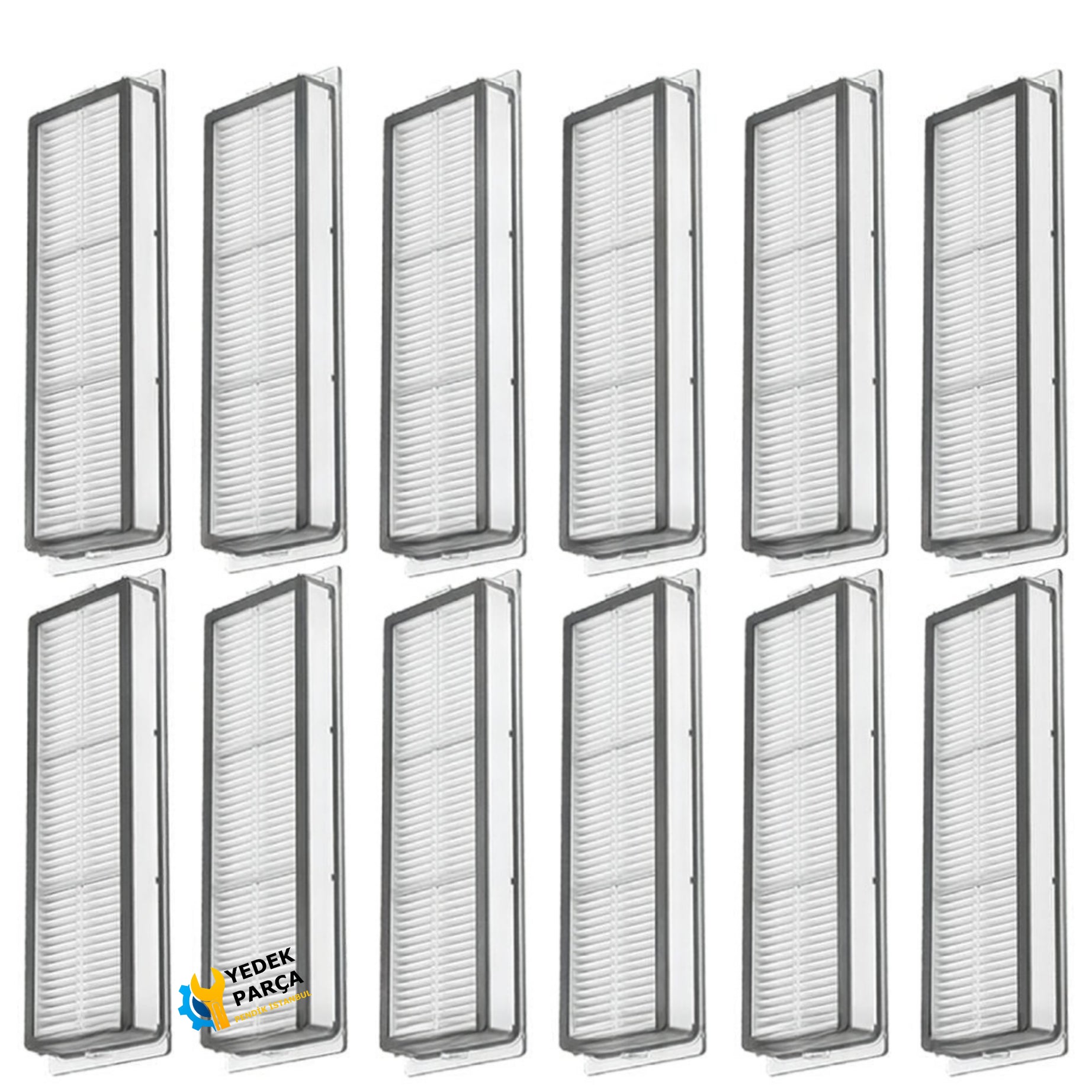 Xiaomi Uyumlu Mi Robot vakum Robot Süpürge Hepa Filtre 12 Adet