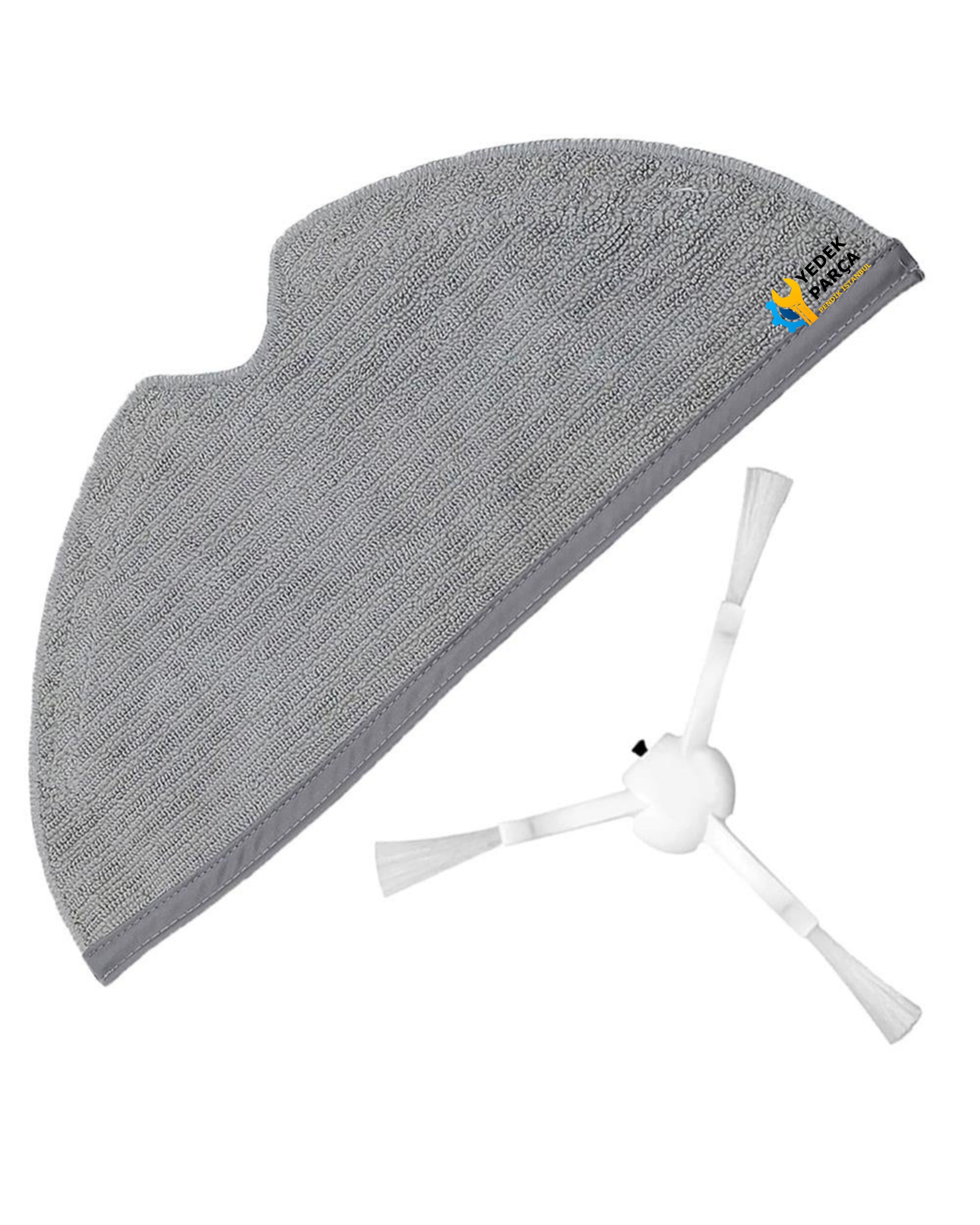 Xiaomi Uyumlu Mijia 1T Robot Süpürge Yan Fırça Mop Bezi