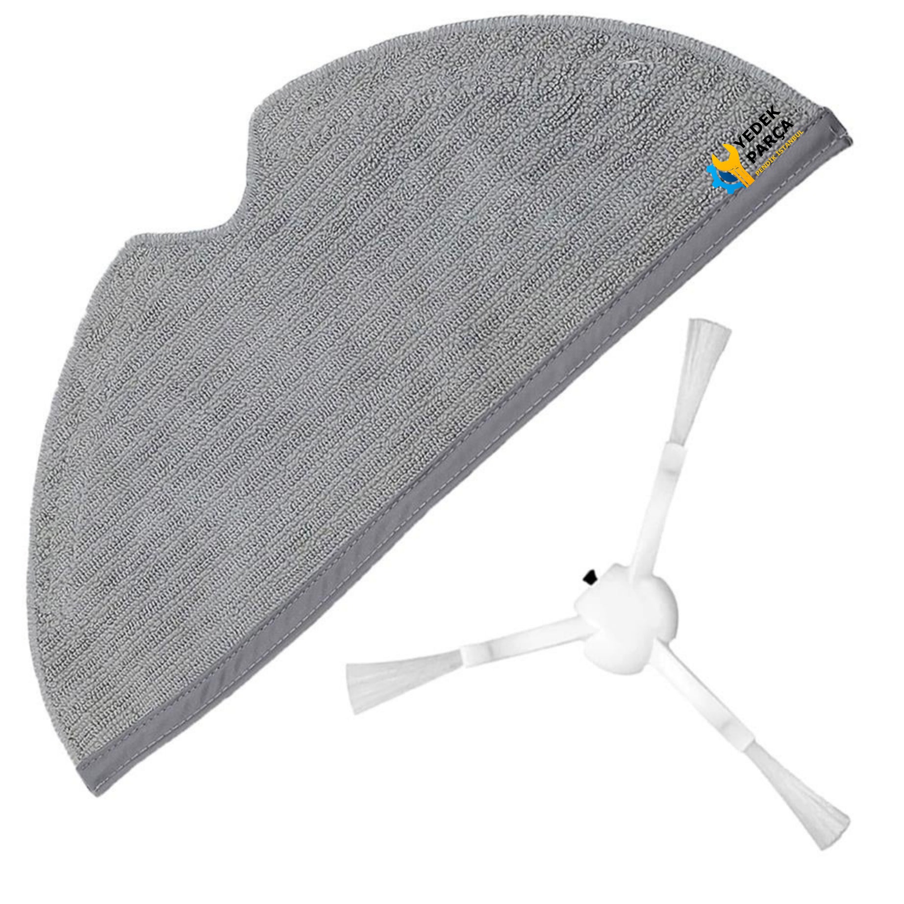 Xiaomi Uyumlu Mijia 2C Robot Süpürge Yan Fırça Mop Bezi