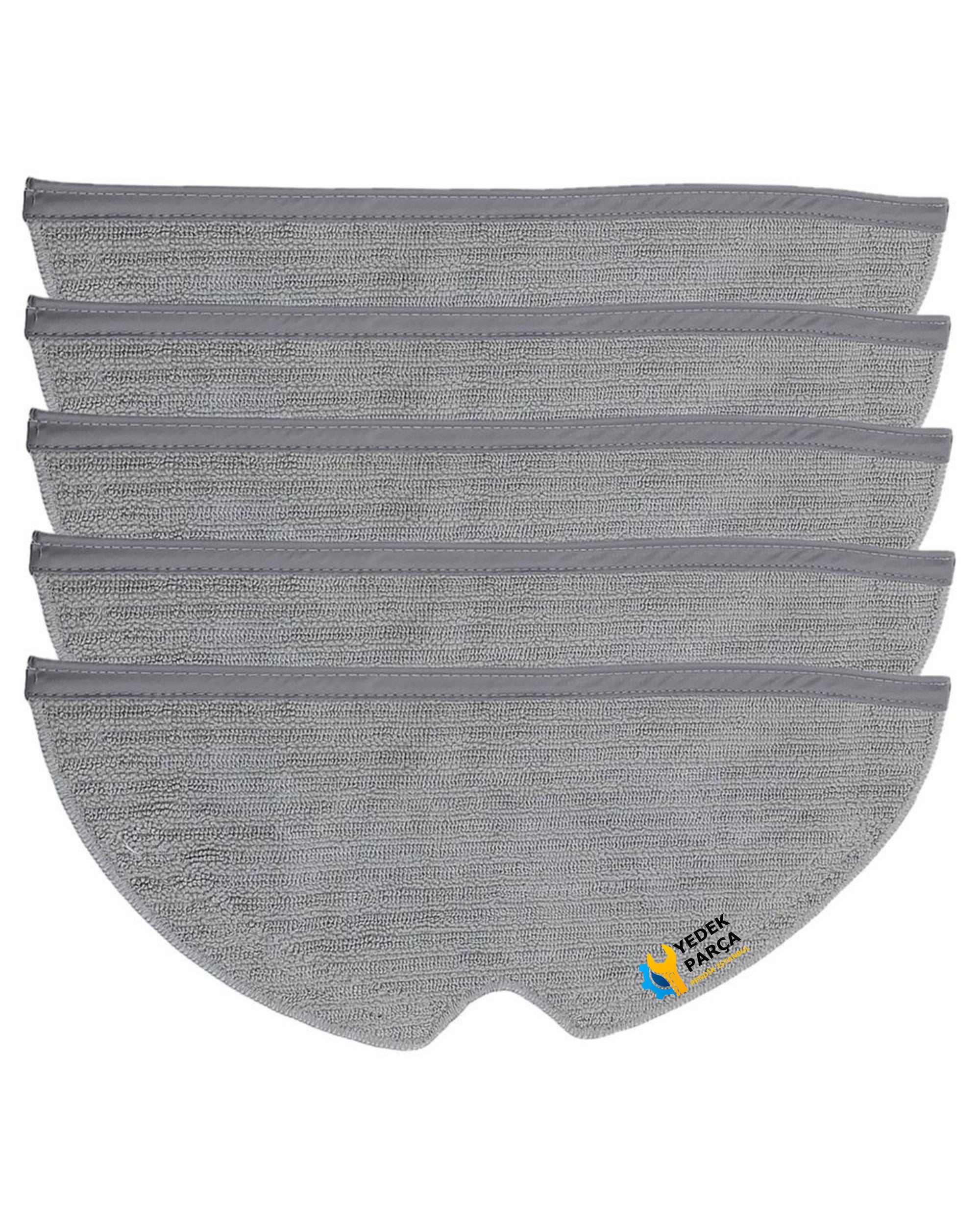 Xiaomi Uyumlu Dreame F9 Robot Süpürge Mop Bezi 5 Adet