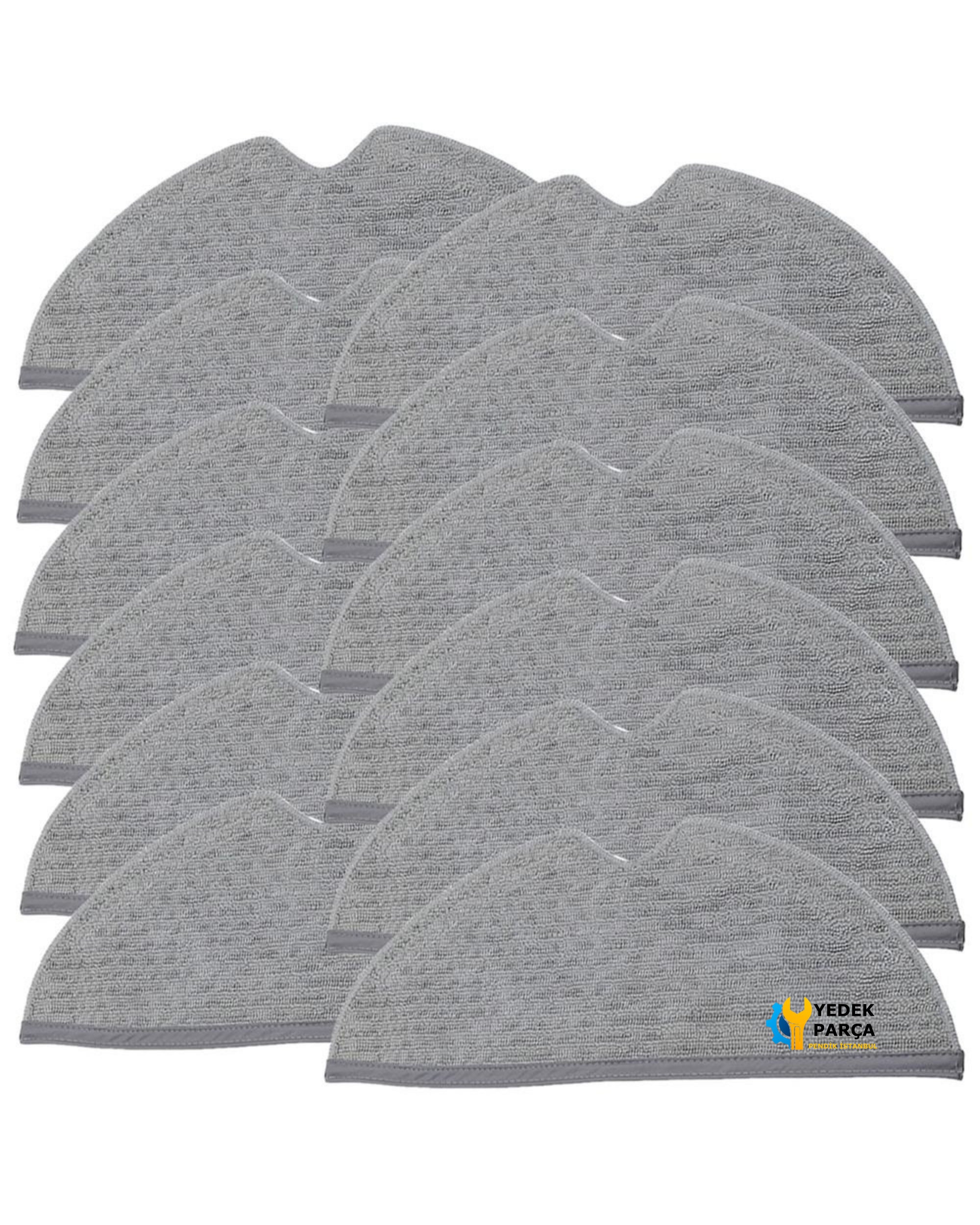 Xiaomi Uyumlu Mi Robot vakum Robot Süpürge Mop Bezi 12 Adet