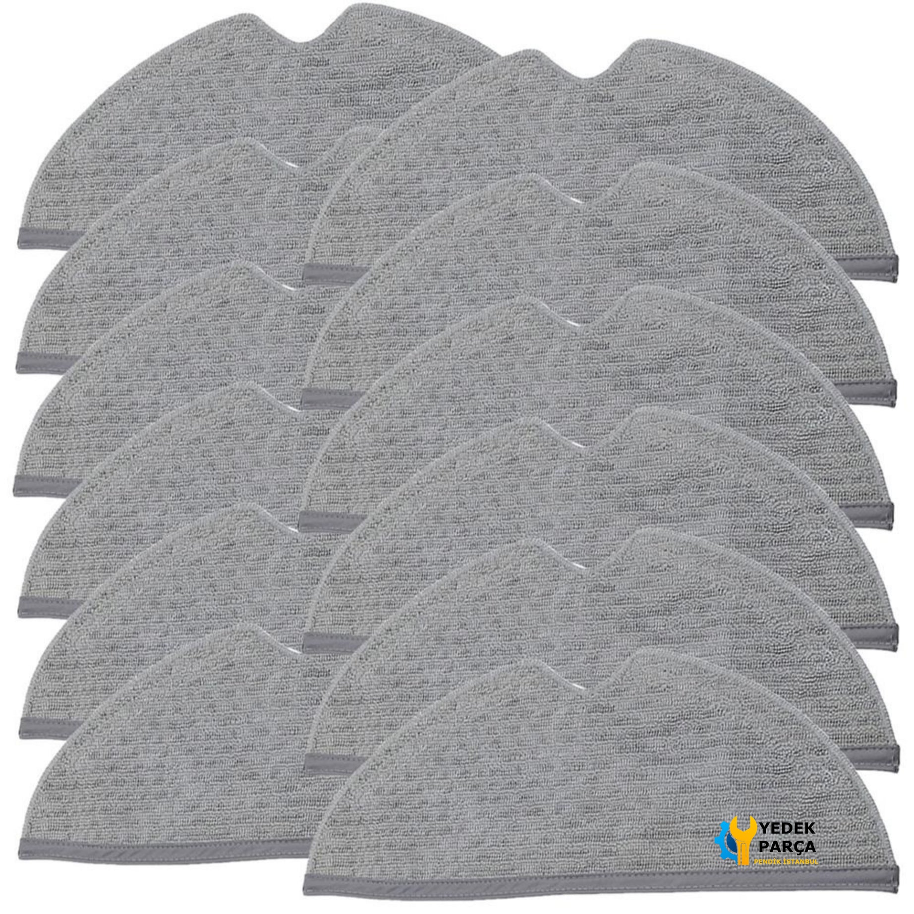 Xiaomi Uyumlu Dreame F9 Robot Süpürge Mop Bezi 12 Adet