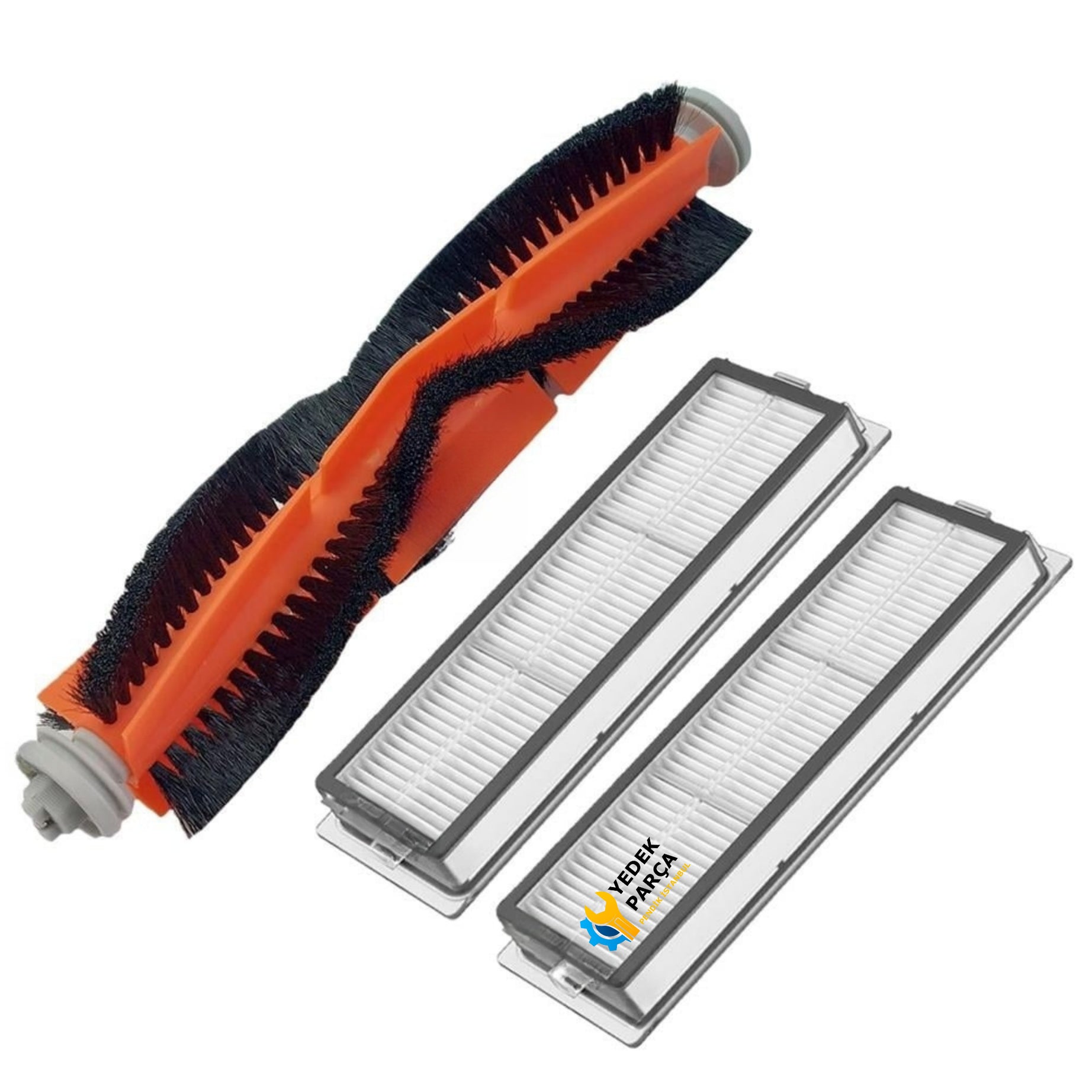 Xiaomi Uyumlu Mijia Mop 1C 2C 1T Mi 2Pro+ Dreame F9 Robot Süpürge Ana Rulo Fırça Hepa Filtre 2 Adet