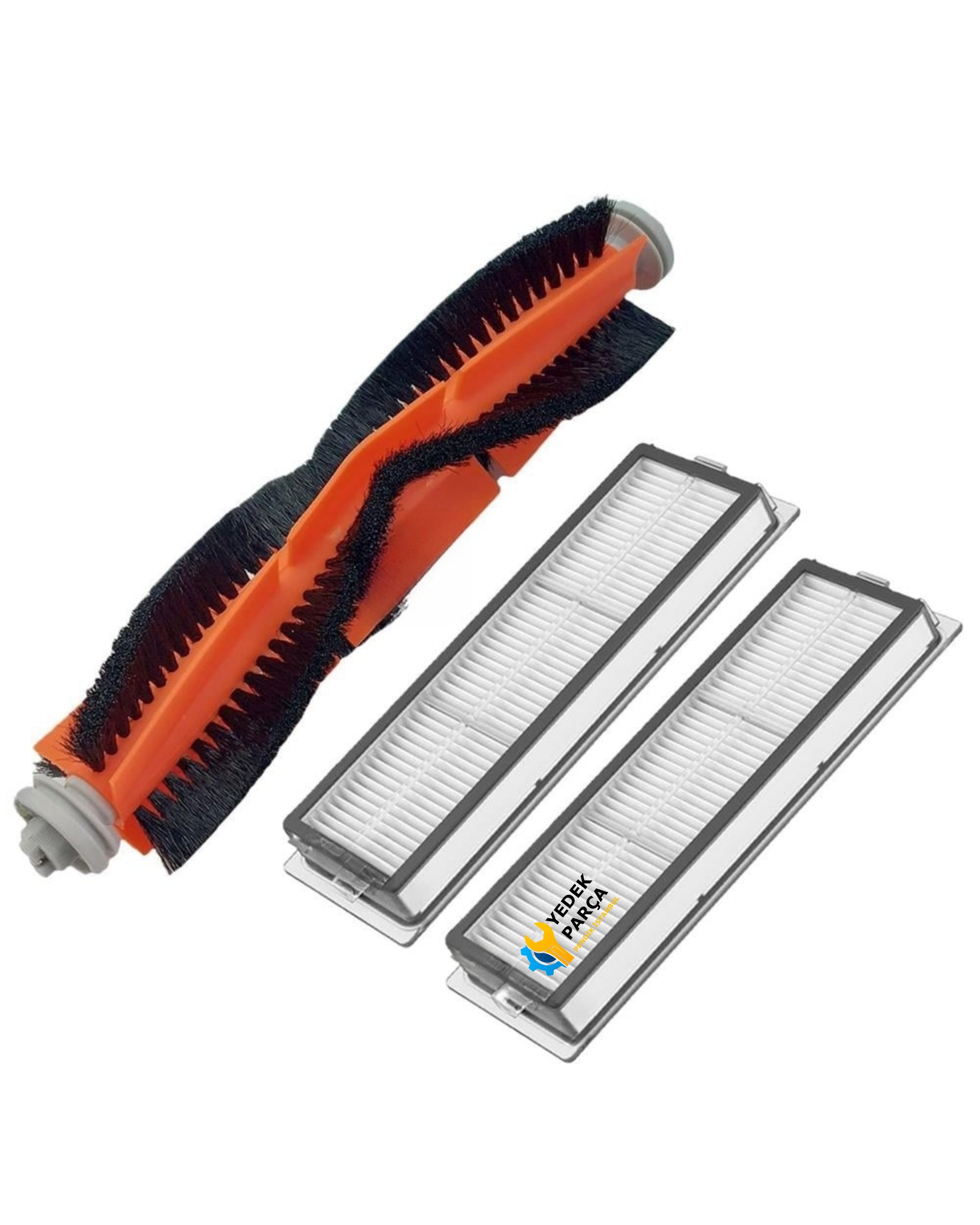 Xiaomi Uyumlu Mijia Mop 1C 2C 1T Mi 2Pro+ Dreame F9 Robot Süpürge Ana Rulo Fırça Hepa Filtre 2 Adet
