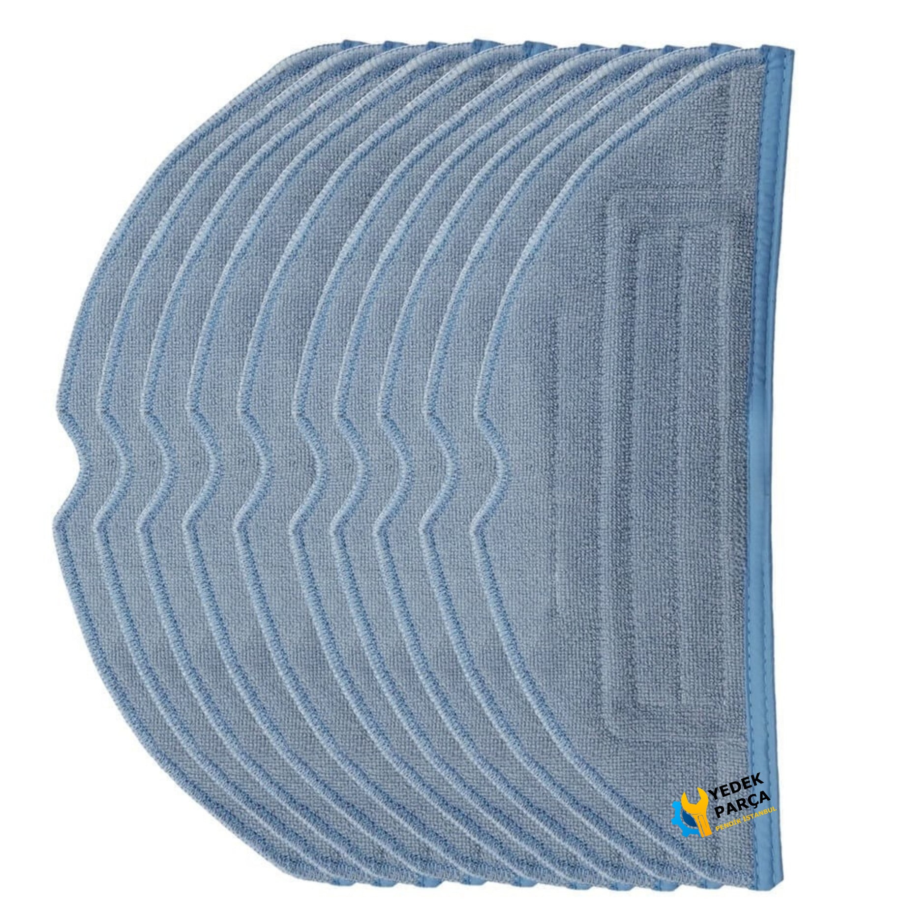 Xiaomi Uyumlu Roborock S7 T7S Plus Robot Süpürge Mop Bezi 10 Adet