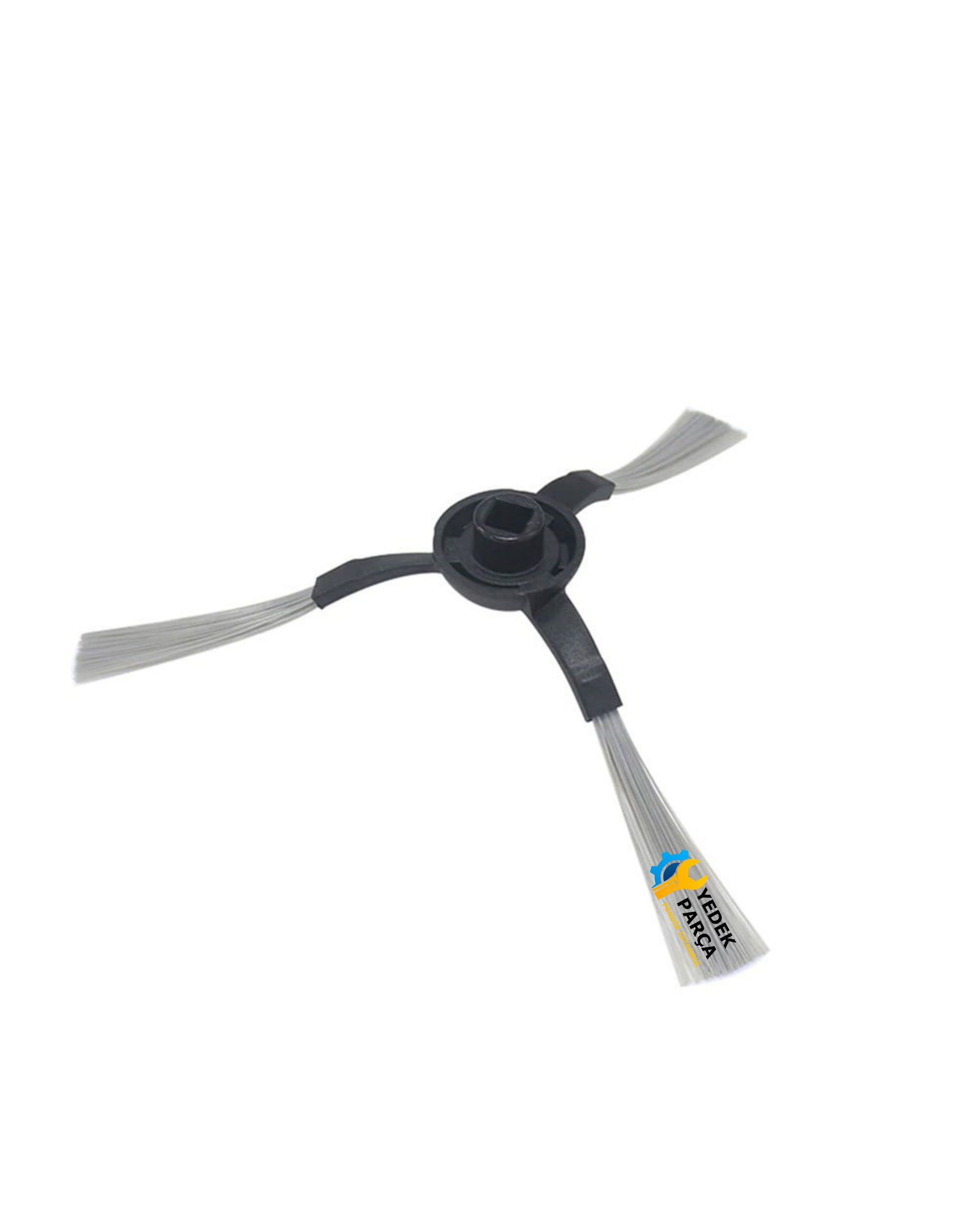 Viomi Uyumlu MijiaSTYJ02YM Viomi Uyumlu V2 Pro V3 SE Akıllı Robotik Süpürge Yan Fırça Siyah 2 Adet