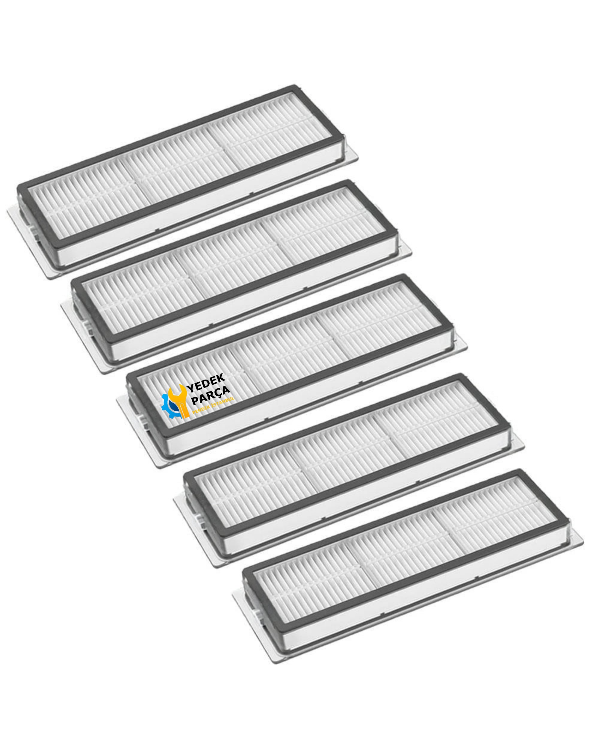 Xiaomi Uyumlu Mi Robot vakum 2 Pro + Robot Süpürge Hepa Filtre 5 Adet