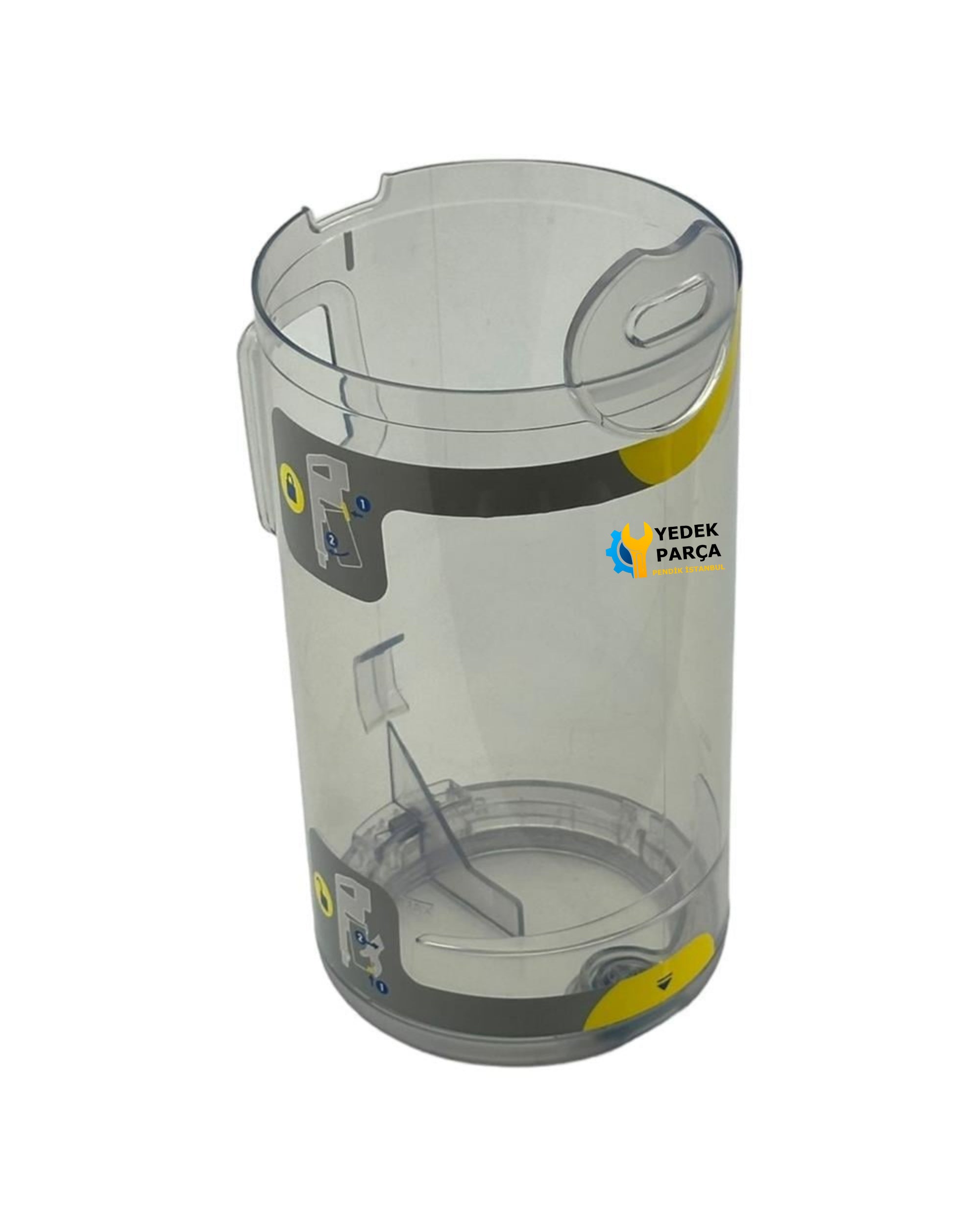 Philips Uyumlu XC8057 Aqua Plus Şarjlı Dik Süpürge Toz Haznesi