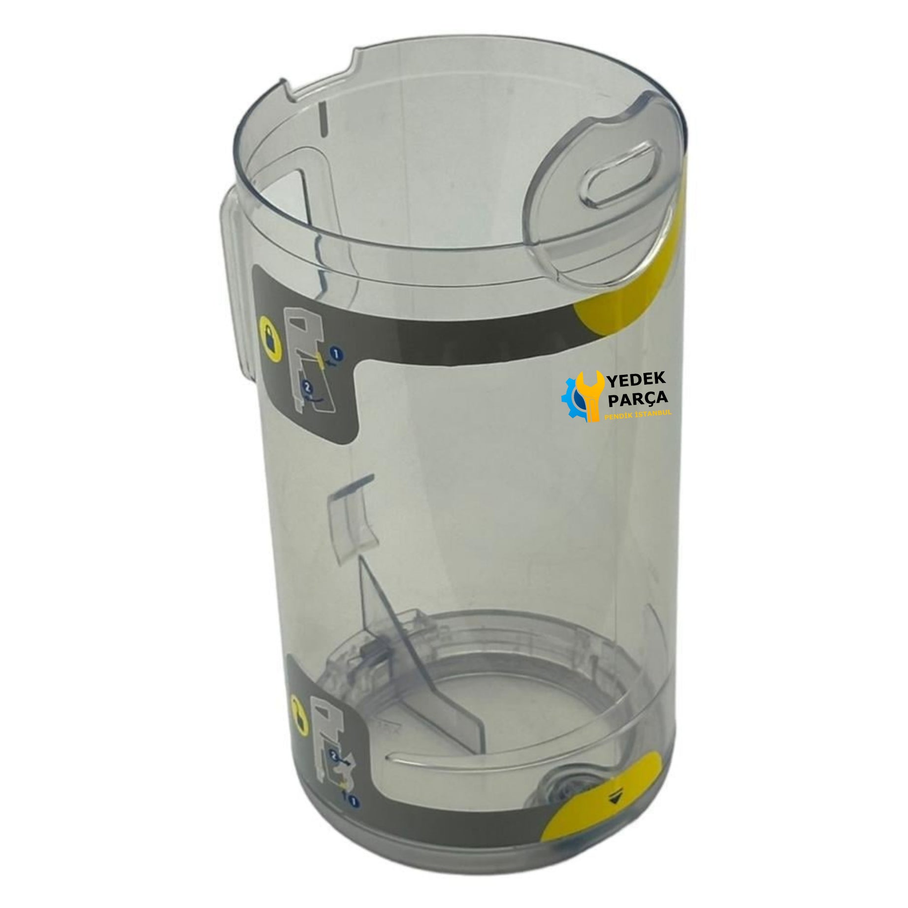 Philips Uyumlu XC6553 Şarjlı Dik Süpürge Toz Haznesi