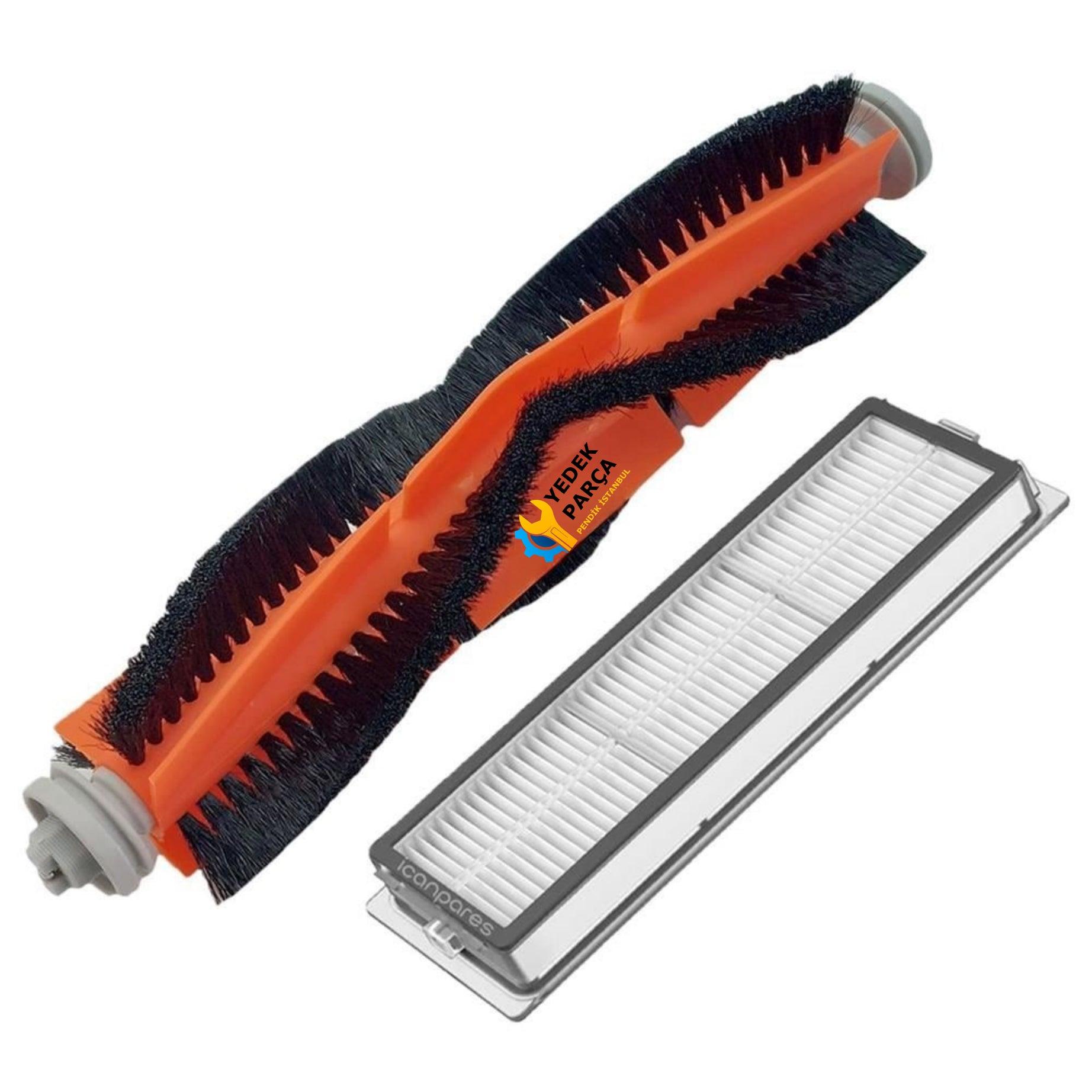 Xiaomi Uyumlu Mijia Mop 1C 2C 1T Mi 2Pro+ Dreame F9 Robot Süpürge Ana Rulo Fırça Hepa Filtre