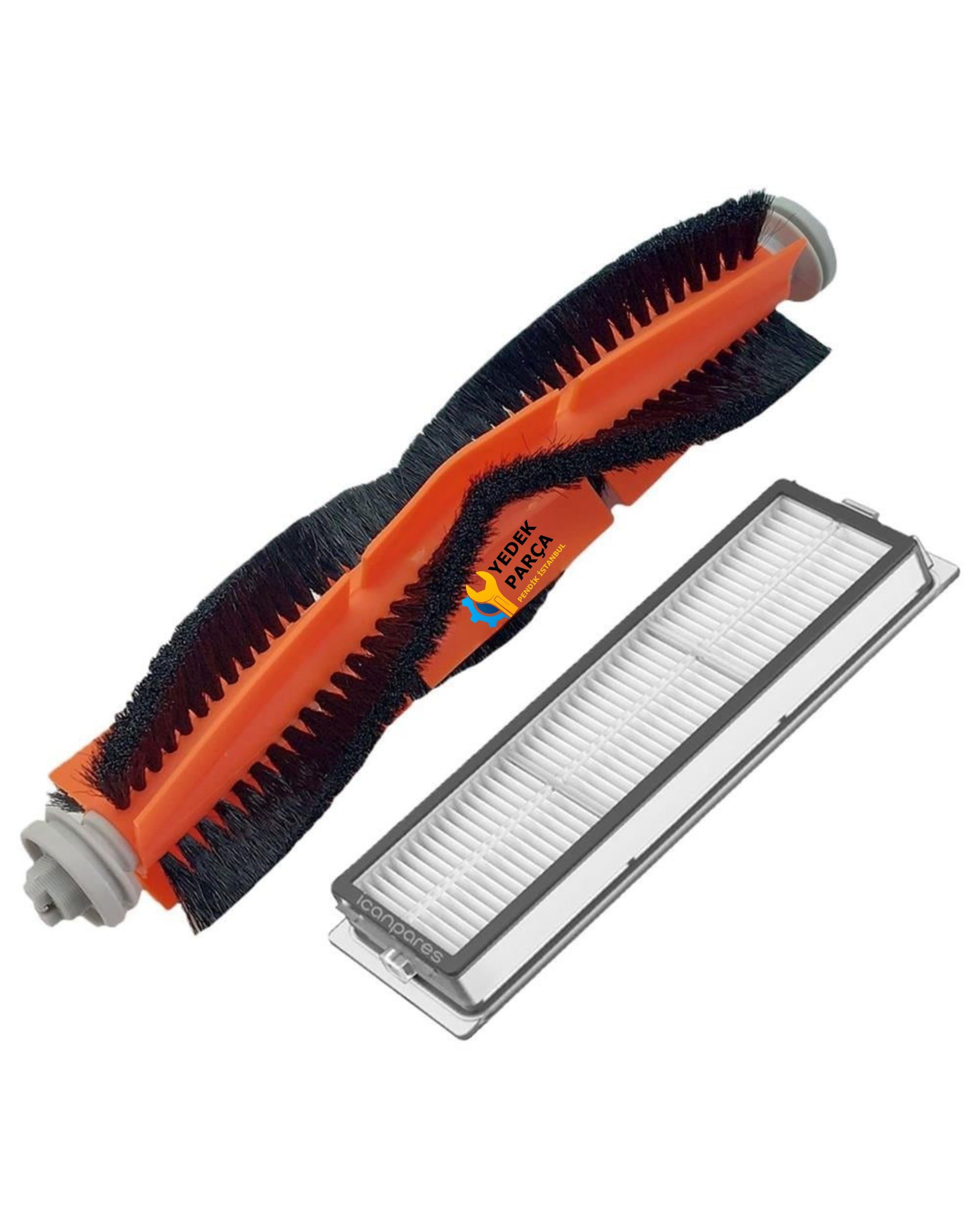 Xiaomi Uyumlu Mijia Mop 1C 2C 1T Mi 2Pro+ Dreame F9 Robot Süpürge Ana Rulo Fırça Hepa Filtre