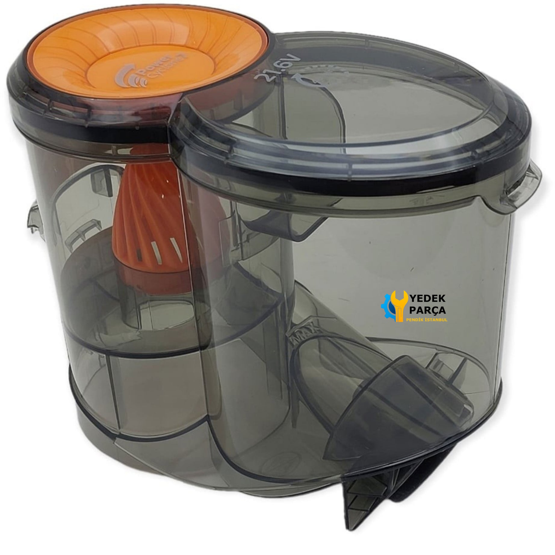 Philips Uyumlu FC6724/01 Speedpro Kablosuz Şarjlı Dikey Süpürge Süpürge Toz Haznesi