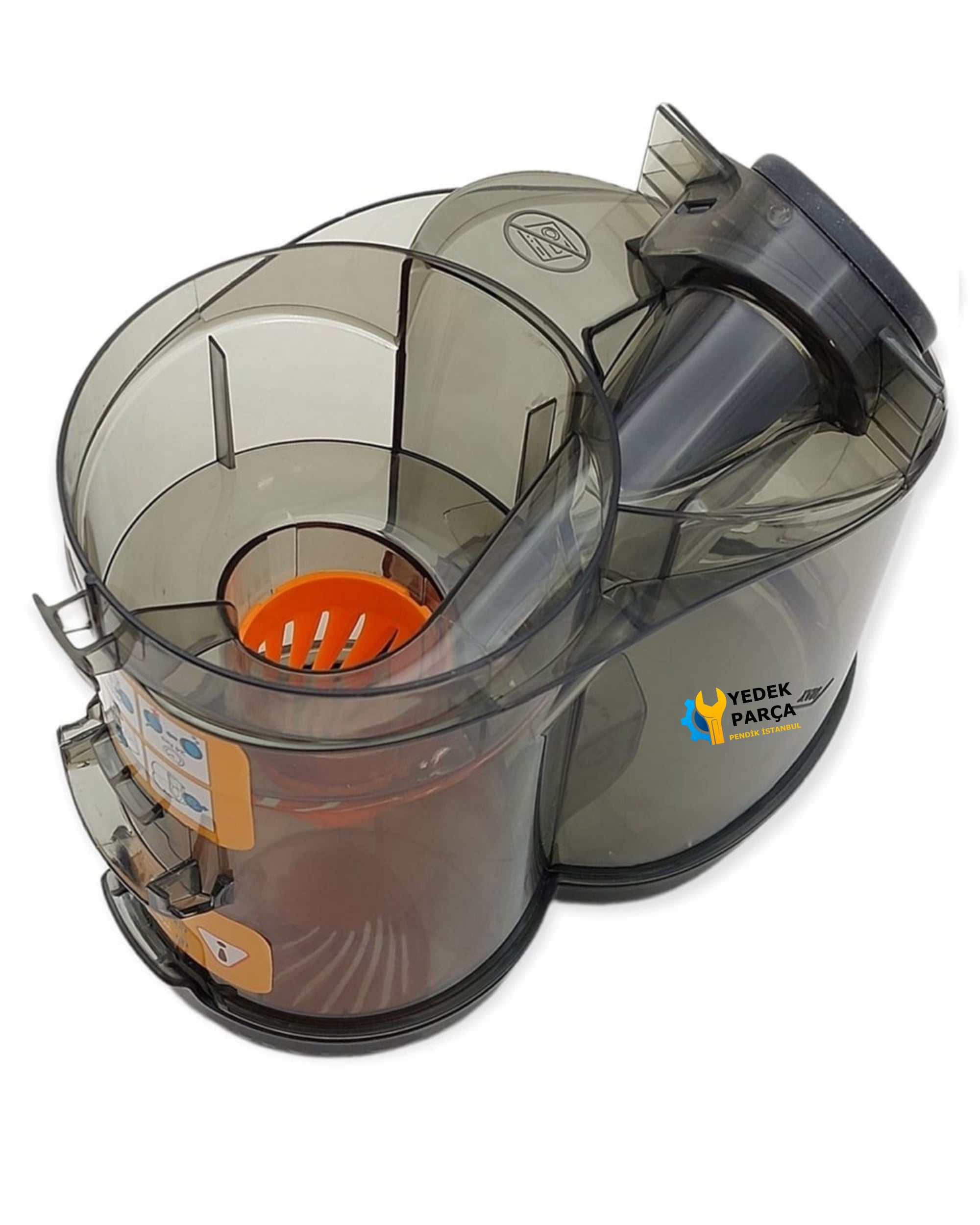 Philips Uyumlu FC6724/01 Speedpro Kablosuz Şarjlı Dikey Süpürge Süpürge Toz Haznesi