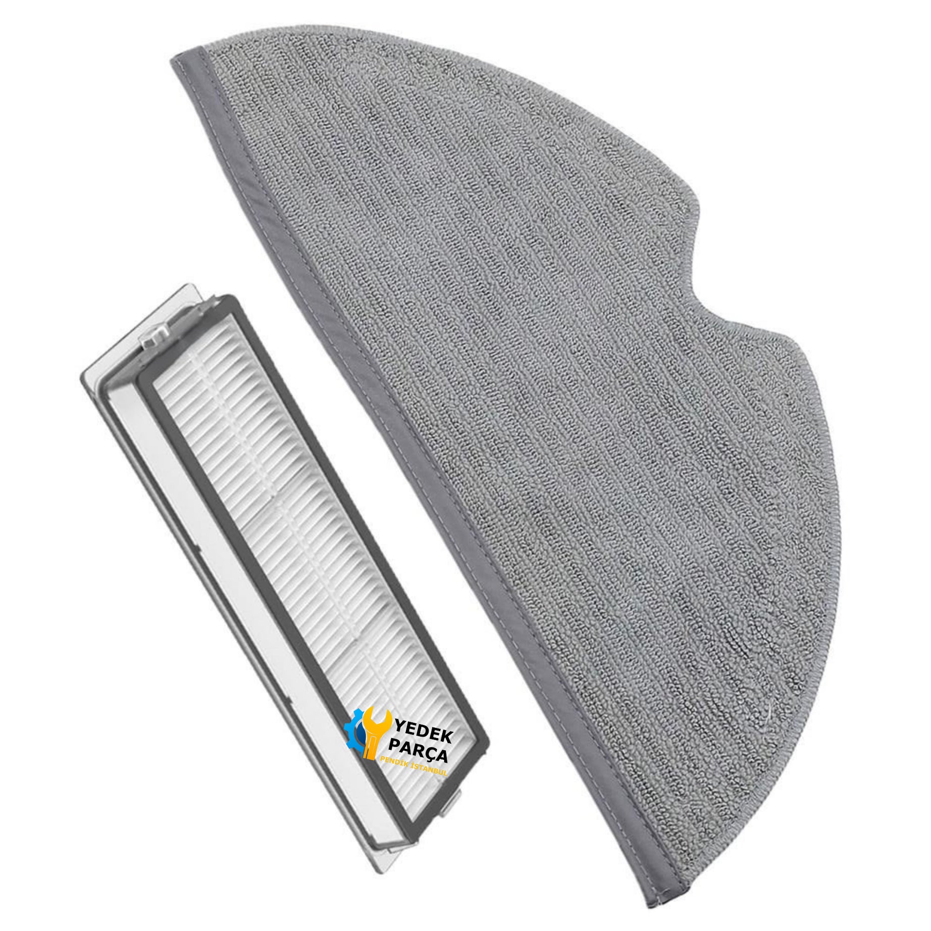 Xiaomi Uyumlu Mijia 2C Robot Süpürge Hepa Filtre ve Mop Bezi