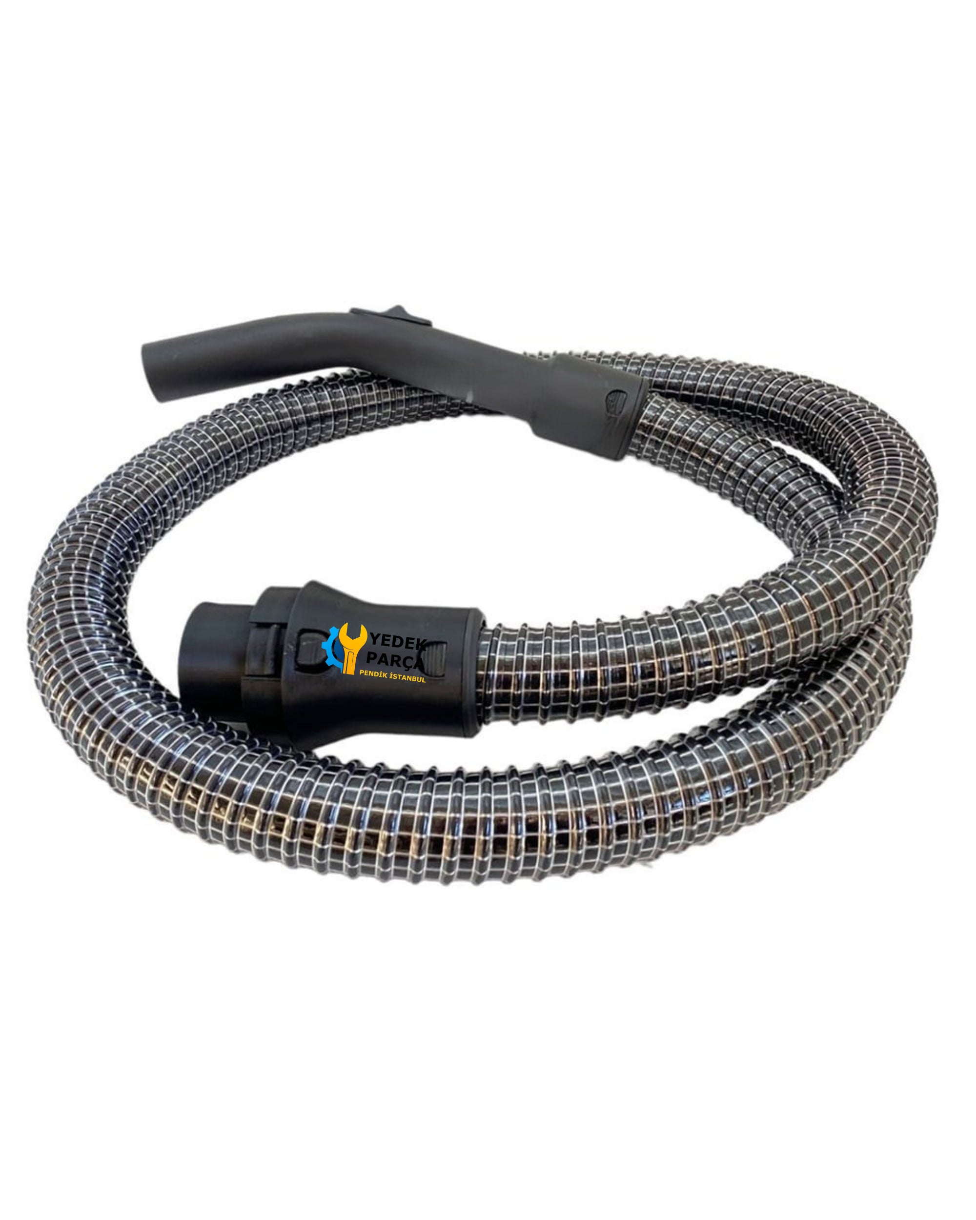 Siemens Uyumlu VS 08G2070 Süpürge Çelik Telli Hortumu Başlığı Borusu