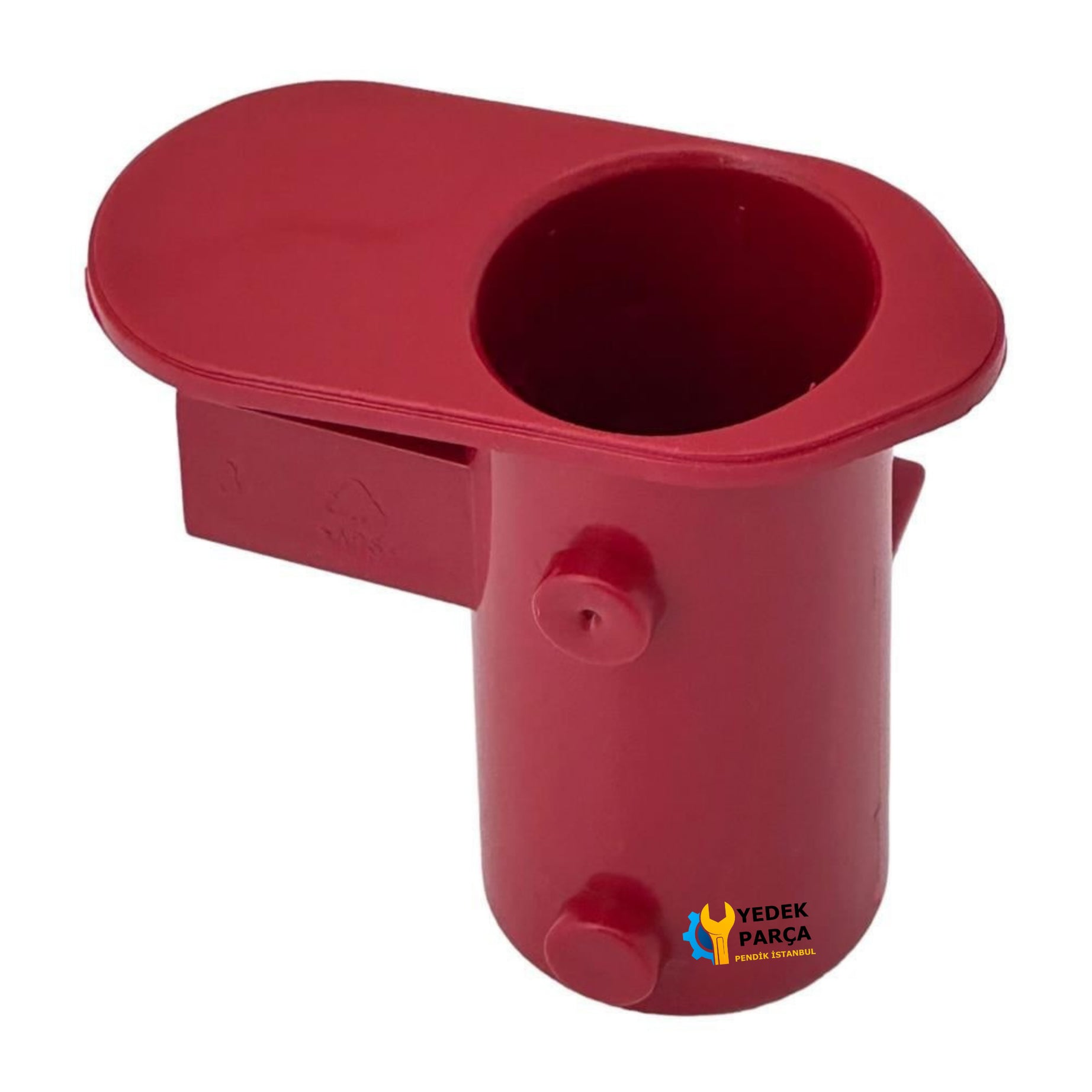 Fakir Uyumlu Darky - Starky Süpürge Boru Kilidi Yuvası Kırmızı