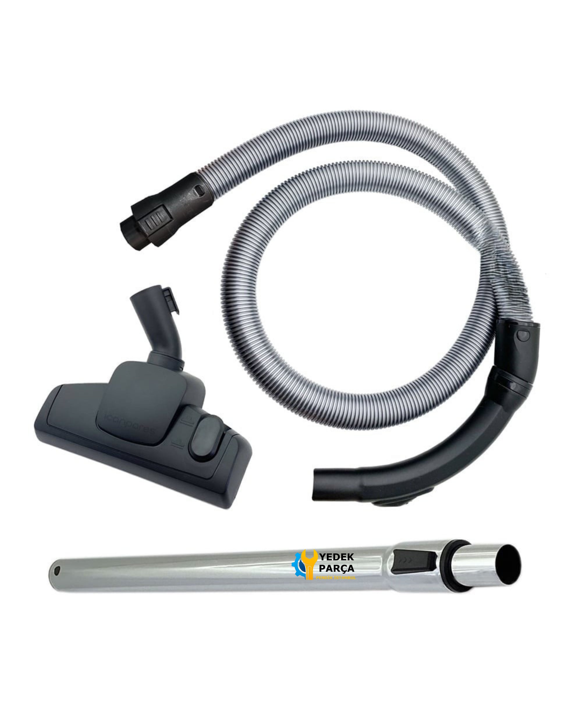 Vestel Uyumlu Targa Süpürge Katlanmaz Dayanıklı Güçlü Hortum Seti