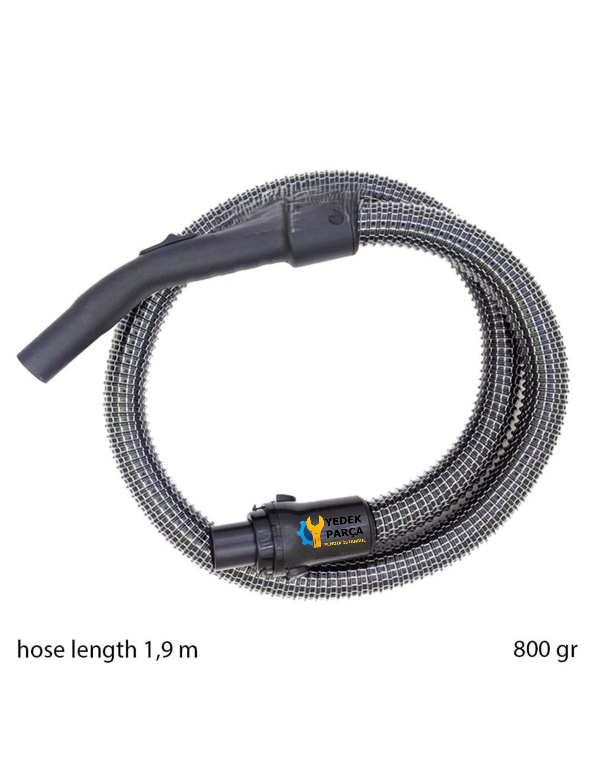 Bluehouse Uyumlu BH 022E Force Elektrikli Süpürge Çelik Telli Hortumu Emici Başlığı Teleskopik Boru