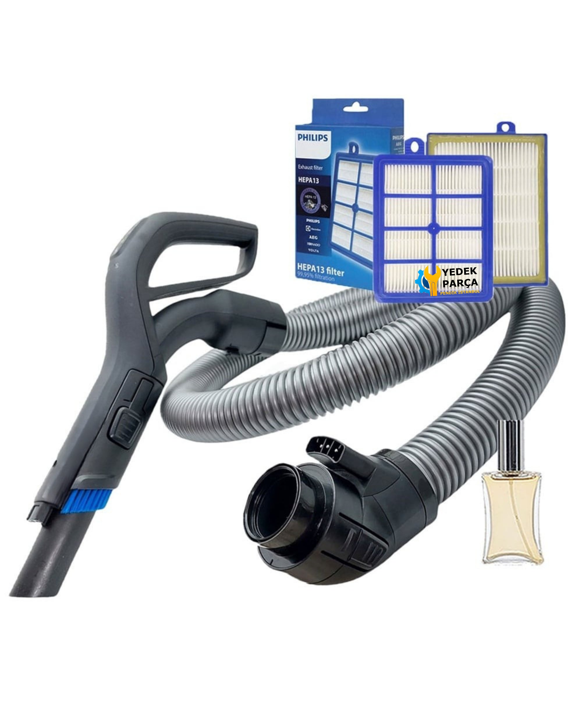 Philips 432200426571 Elektrikli Süpürge Hortumu ve Filtresi