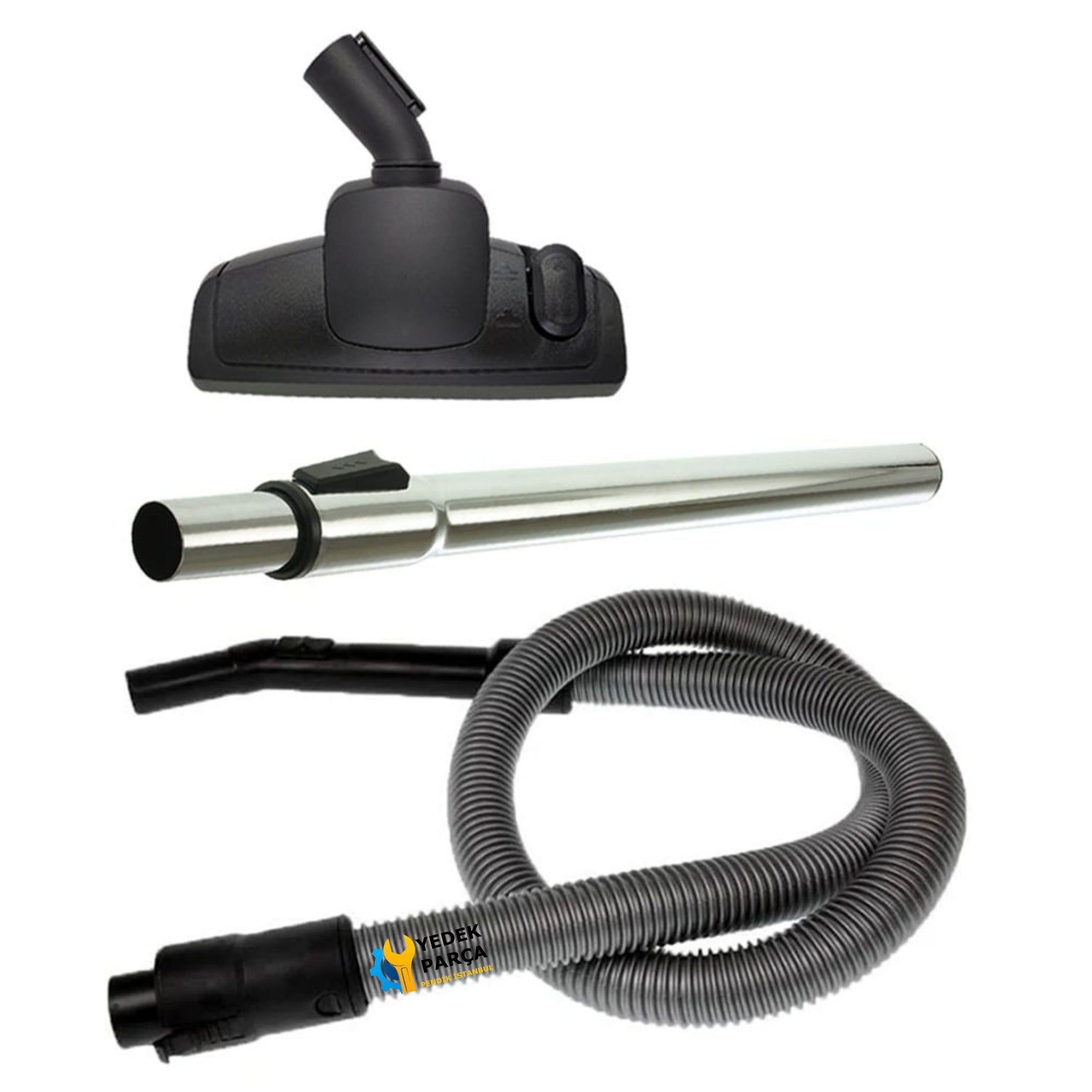 Kenwood Uyumlu VC 2007 Elektrikli Süpürge Hortumu Emici Yer Başlığı Teleskopik Boru